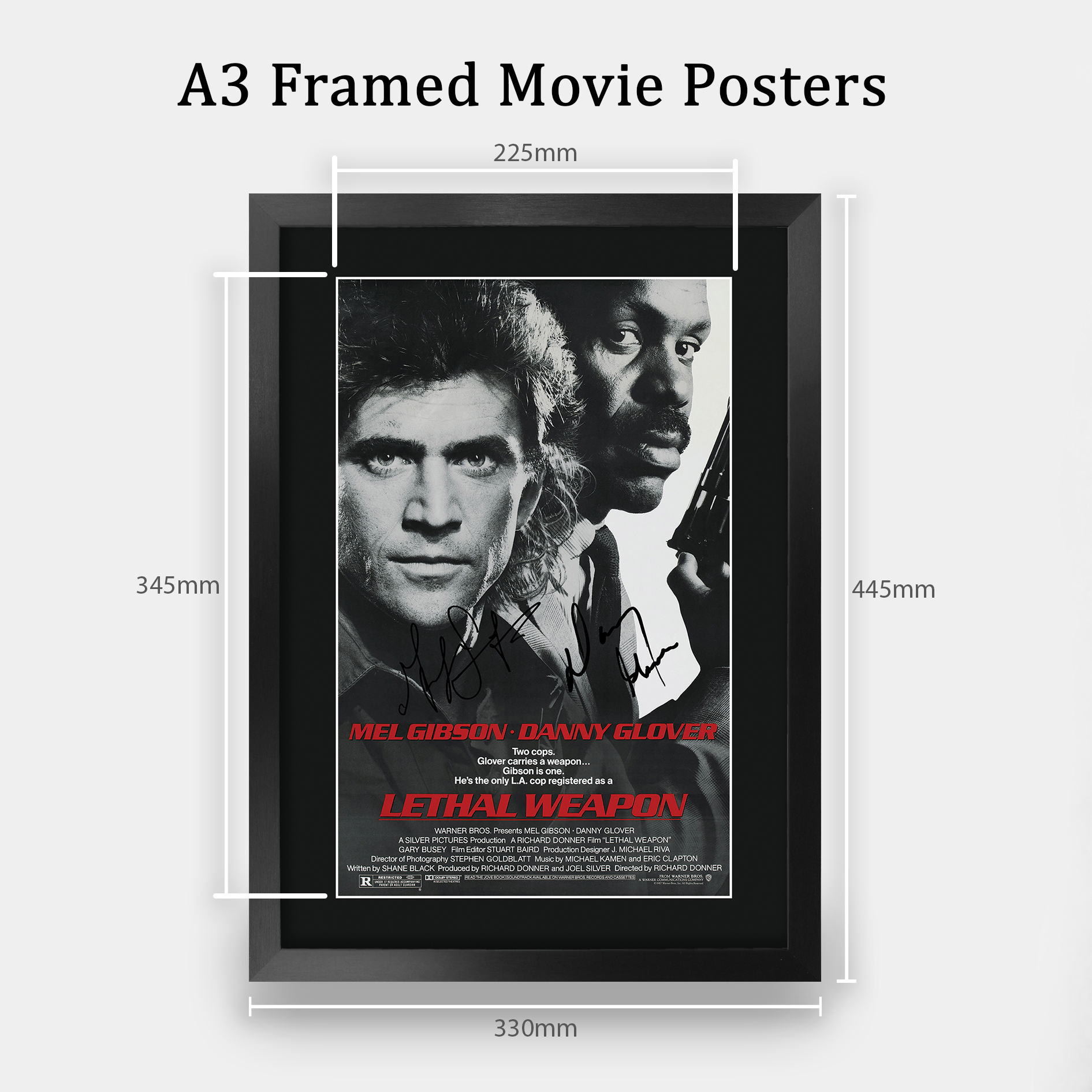 Mel Gibson Autograph Signed & Framed Photo 1 Mel Gibson Autograph Signed & Framed Photo 1