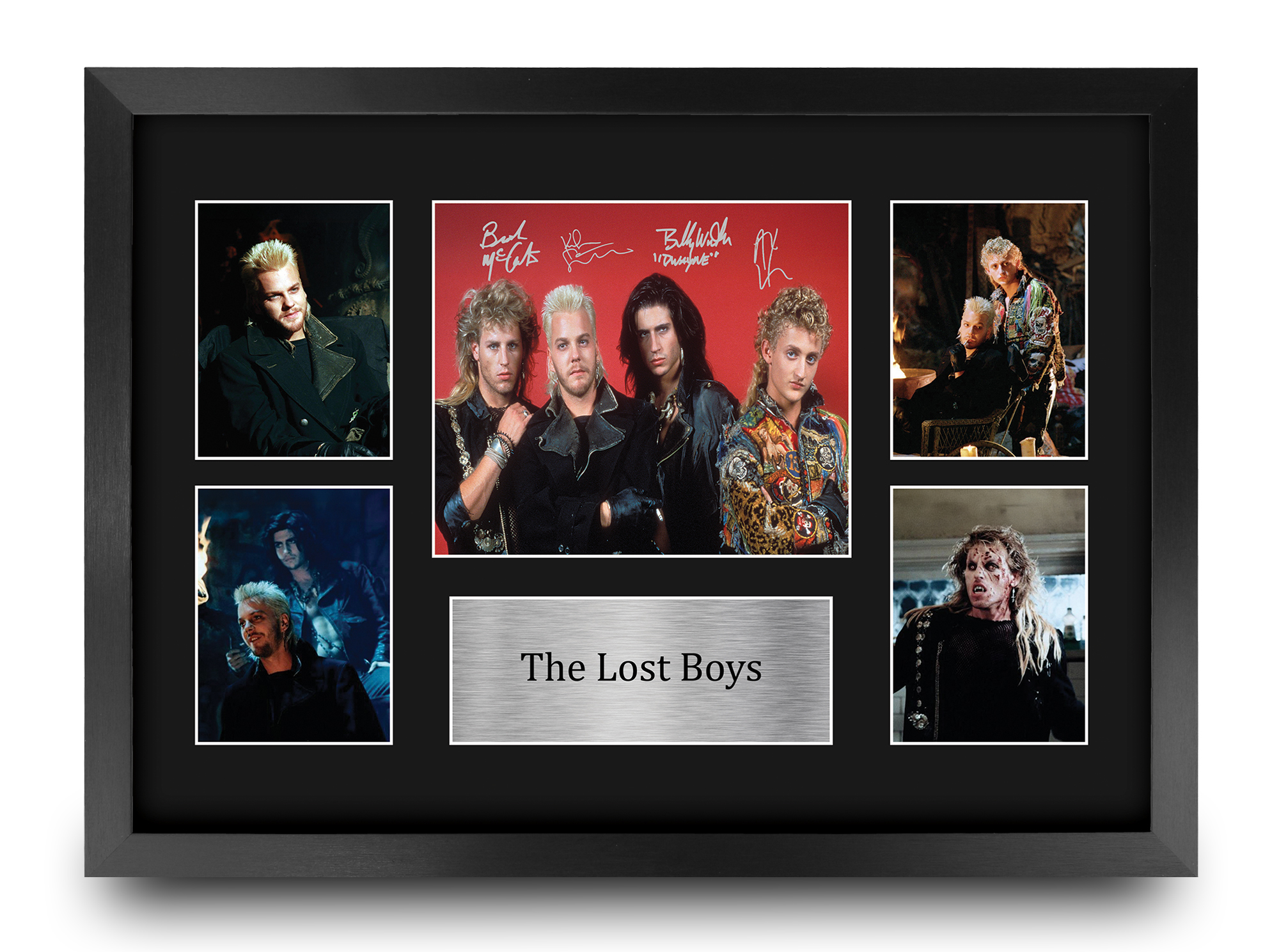 Lost Boys Ideal Gift Printed Framed Autograph Picture to Movie Memorabilia Fans - Picture 2 of 45
