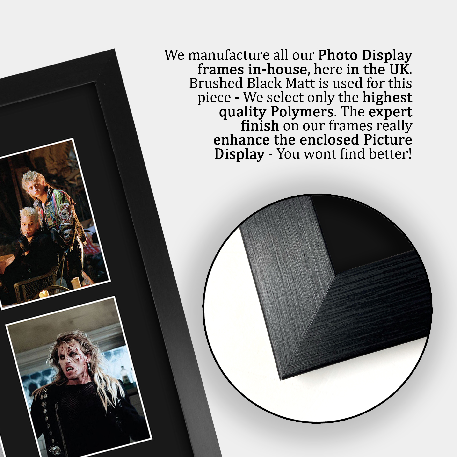 Lost Boys Ideal Gift Printed Framed Autograph Picture to Movie Memorabilia Fans - Picture 7 of 45