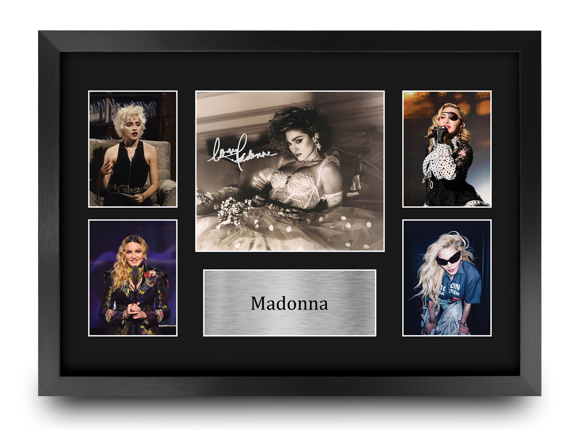 Madonna Signed Pre Printed Autograph A4 Photo Gift For a Pop