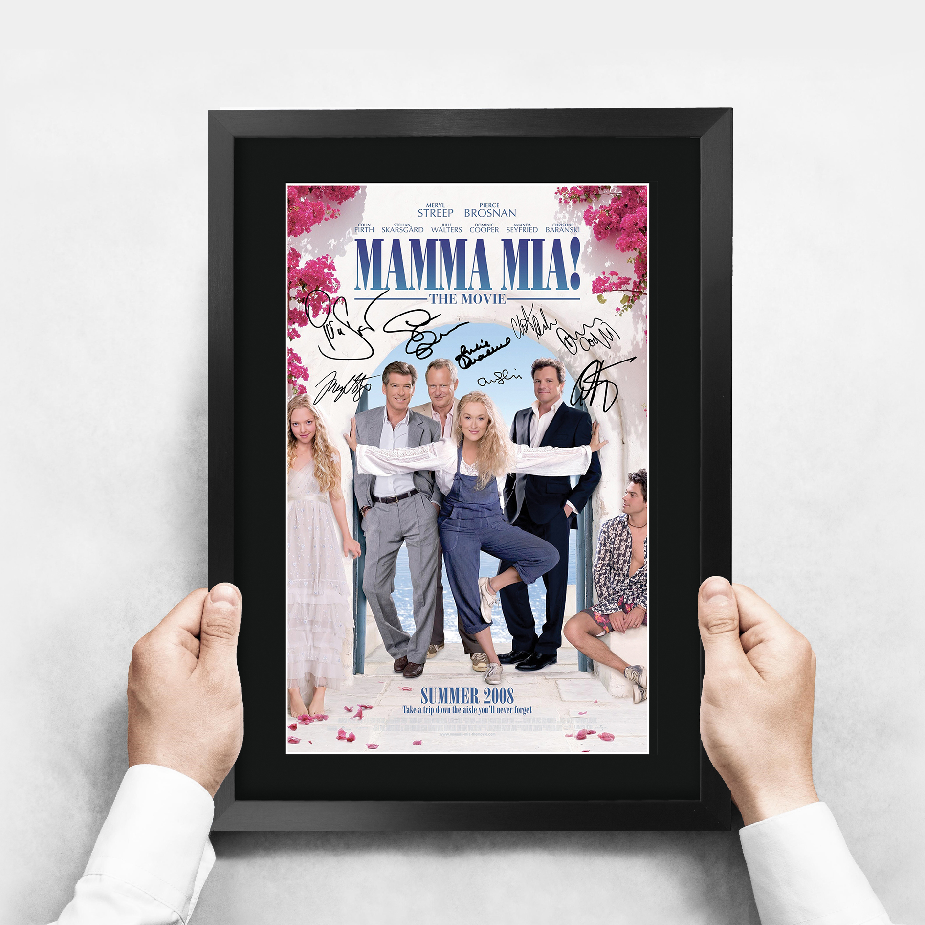 Mamma Mia! Movie Poster Meryl Streep, Pierce Brosnan A3 Poster