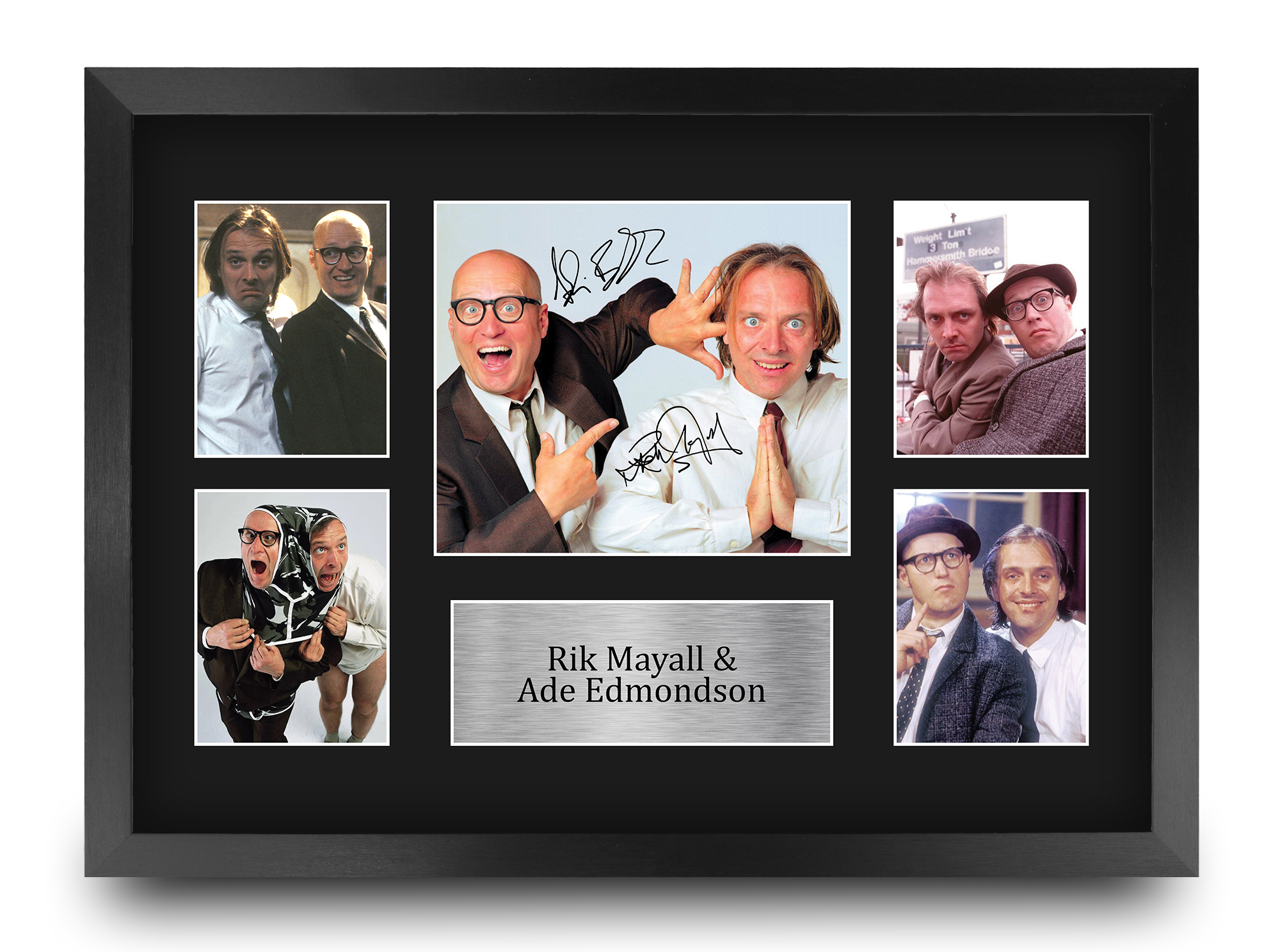 Rik Mayall Signed Pre Printed Autograph A4 Photo Gift For a Bottom Fan - Picture 18 of 24
