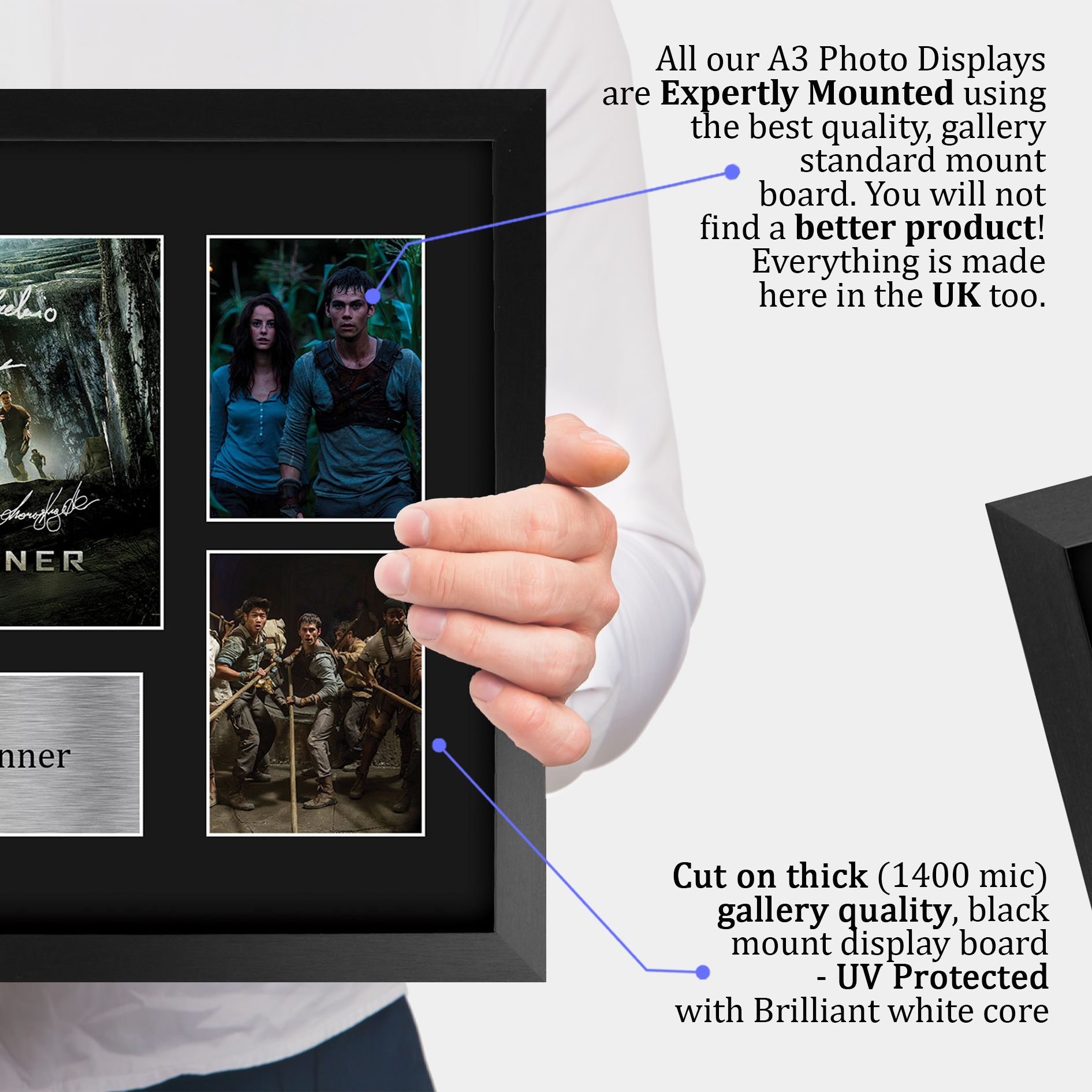 The Maze Runner Excellent Gift Idea Printed Poster Framed Picture for Movie Fans - Picture 47 of 57