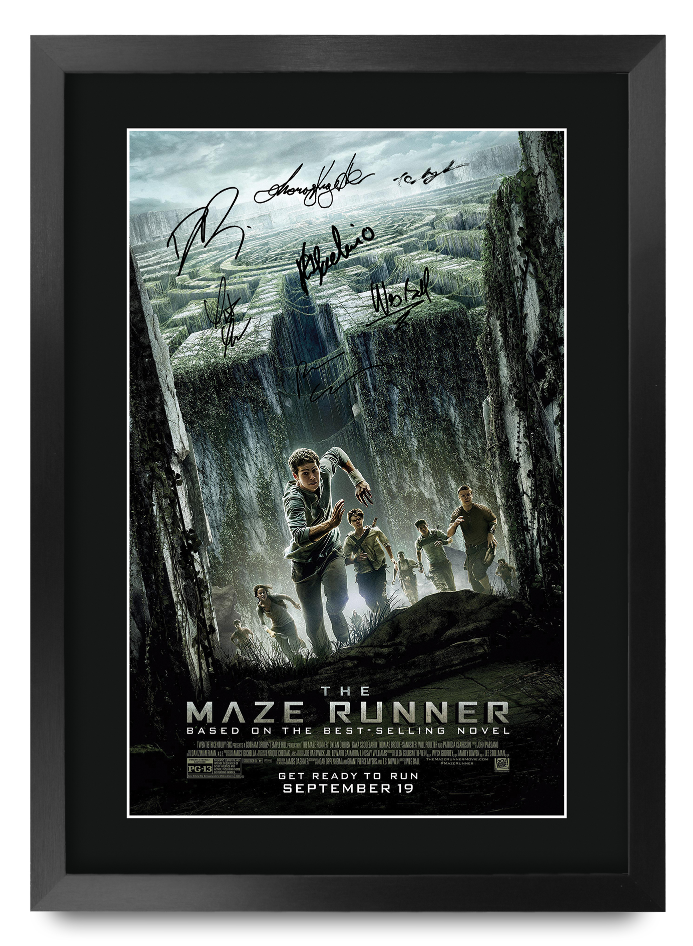 The Maze Runner Excellent Gift Idea Printed Poster Framed Picture for Movie Fans - Picture 37 of 57