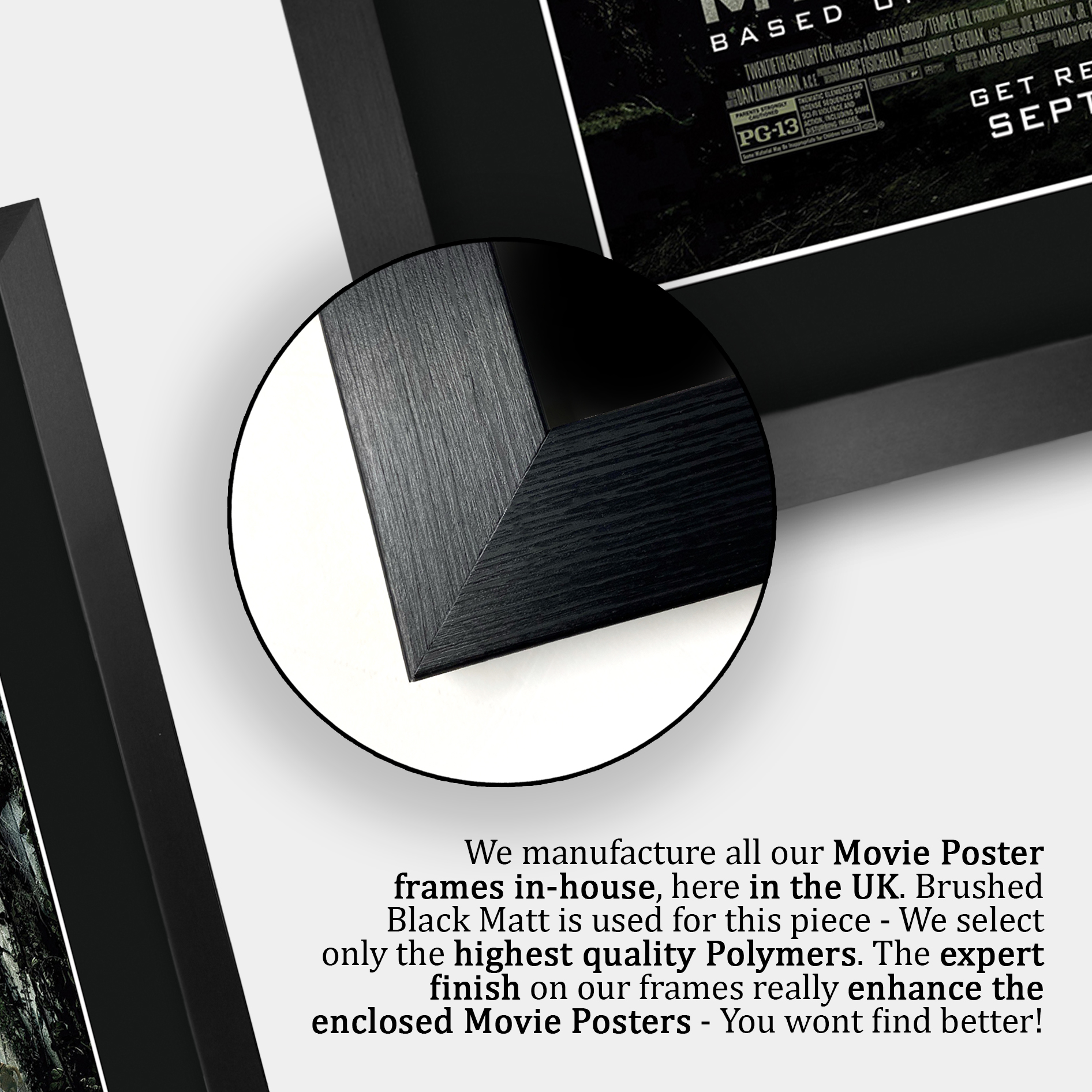 The Maze Runner Excellent Gift Idea Printed Poster Framed Picture for Movie Fans - Picture 42 of 57