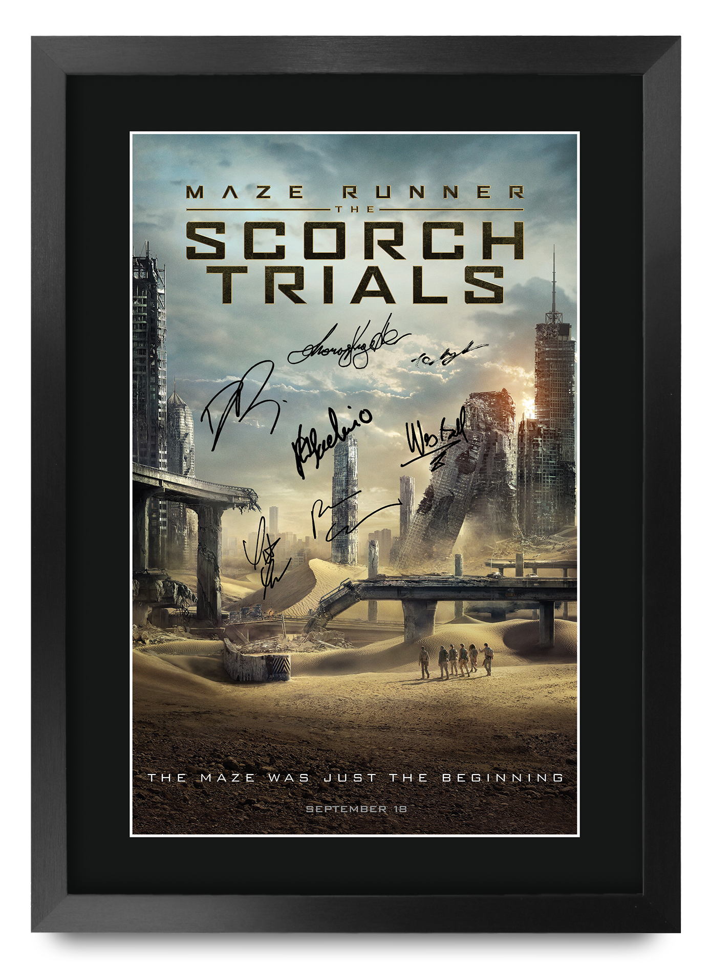 The Maze Runner Excellent Gift Idea Printed Poster Framed Picture for Movie Fans - Picture 51 of 57