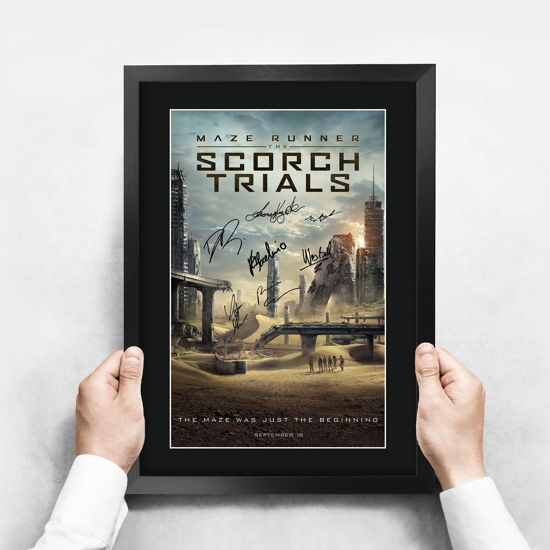The Maze Runner Excellent Gift Idea Printed Poster Framed Picture for Movie Fans - Picture 53 of 57