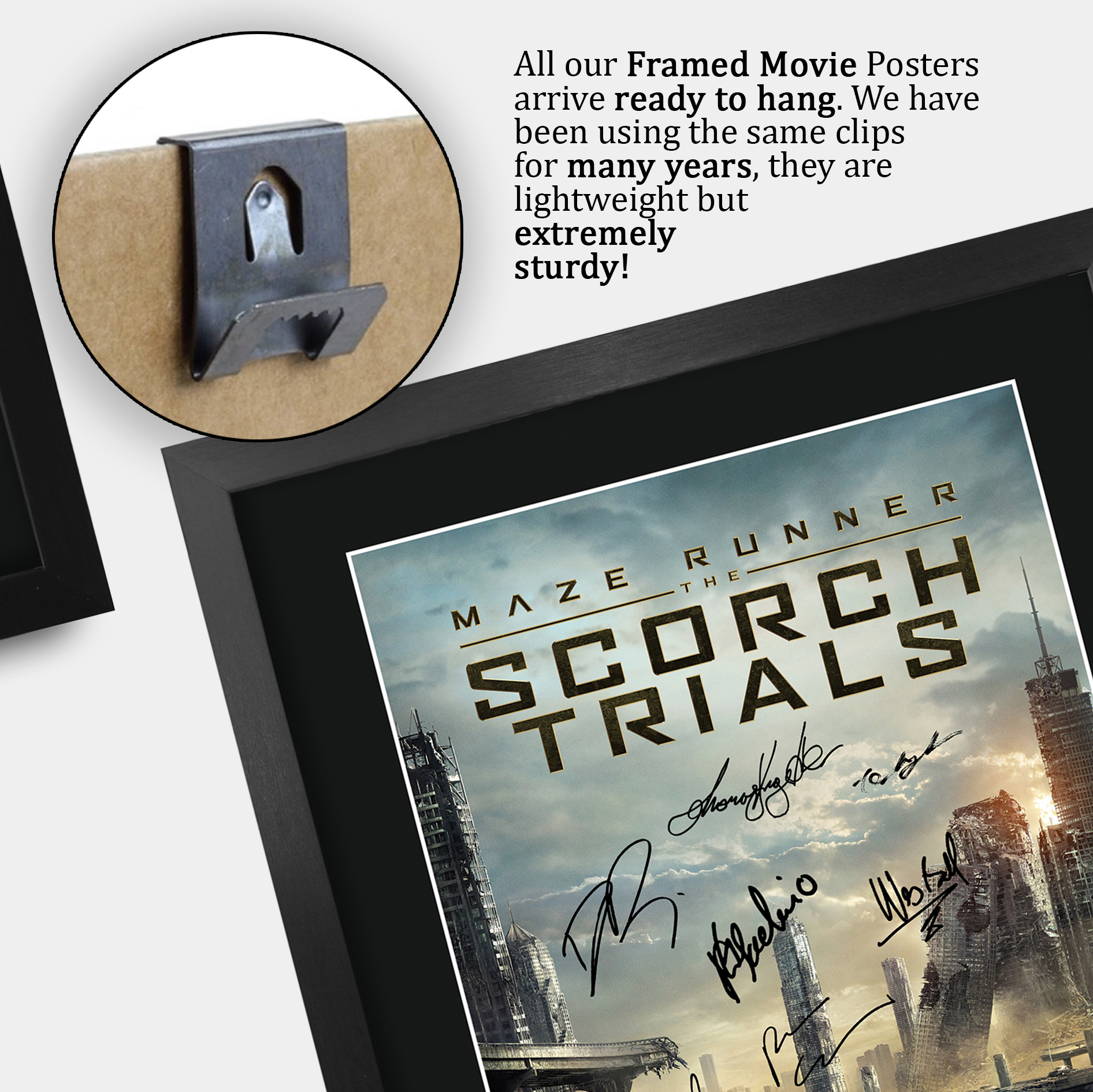 The Maze Runner Excellent Gift Idea Printed Poster Framed Picture for Movie Fans - Picture 55 of 57