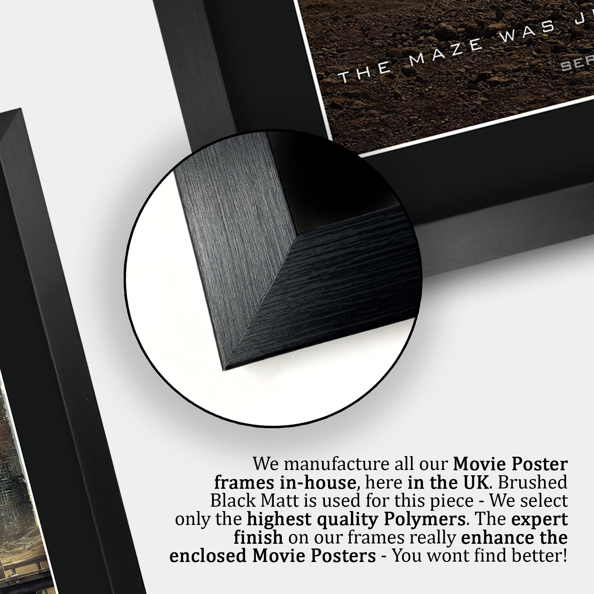 The Maze Runner Excellent Gift Idea Printed Poster Framed Picture for Movie Fans - Picture 56 of 57