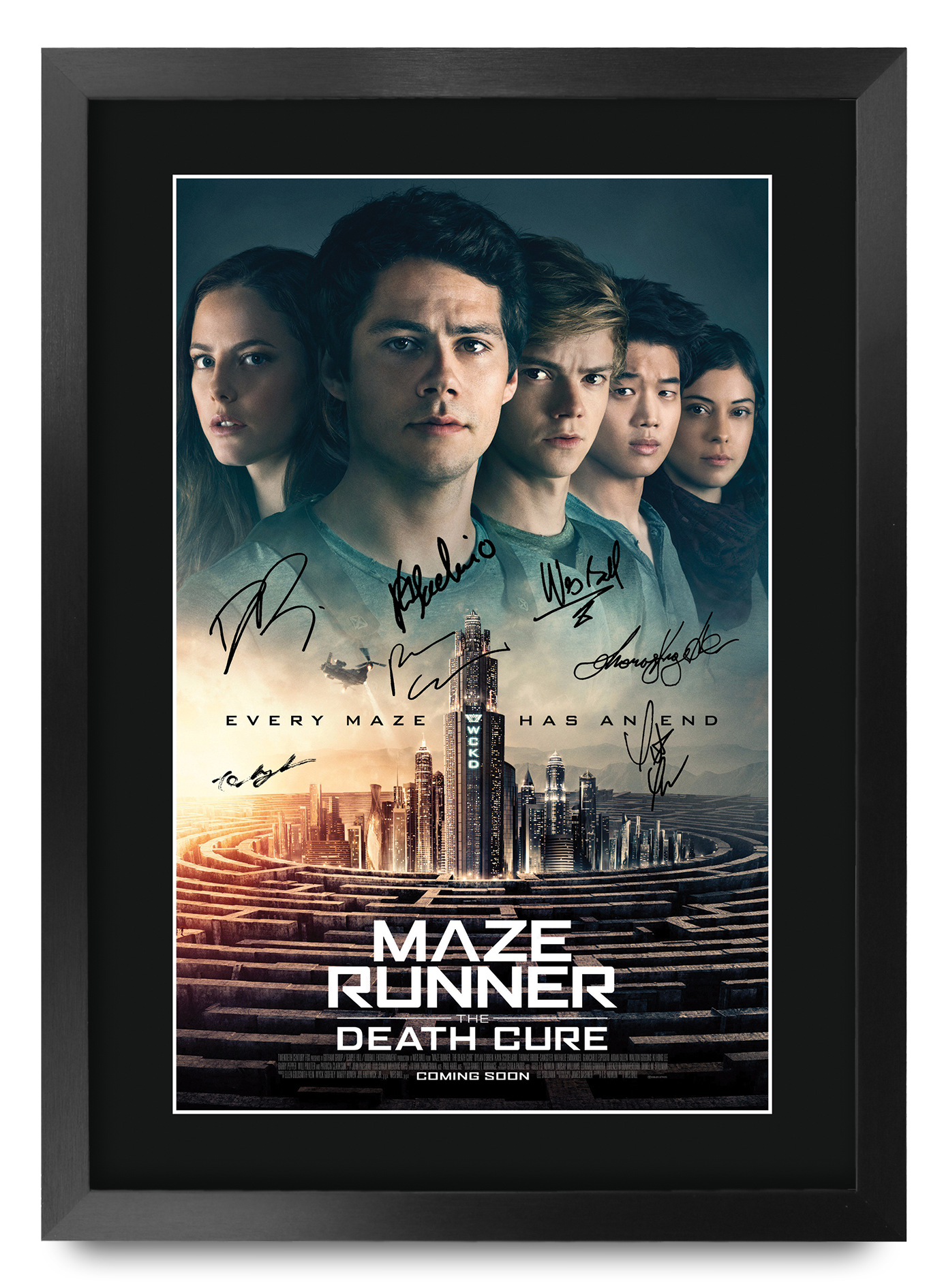 The Maze Runner Excellent Gift Idea Printed Poster Framed Picture for Movie Fans - Picture 30 of 57