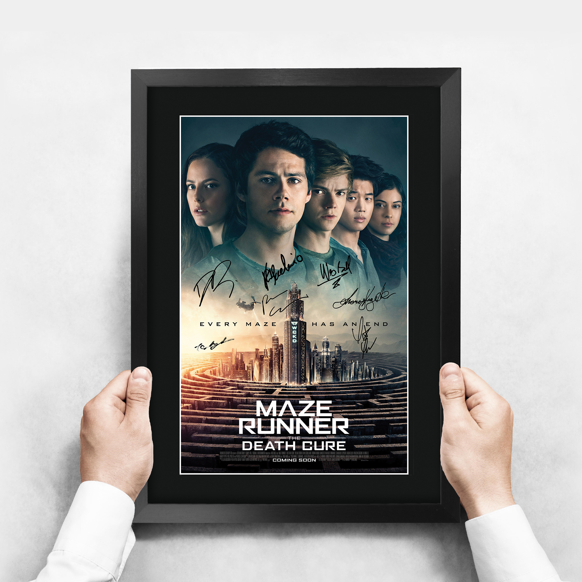 The Maze Runner Excellent Gift Idea Printed Poster Framed Picture for Movie Fans - Picture 32 of 57