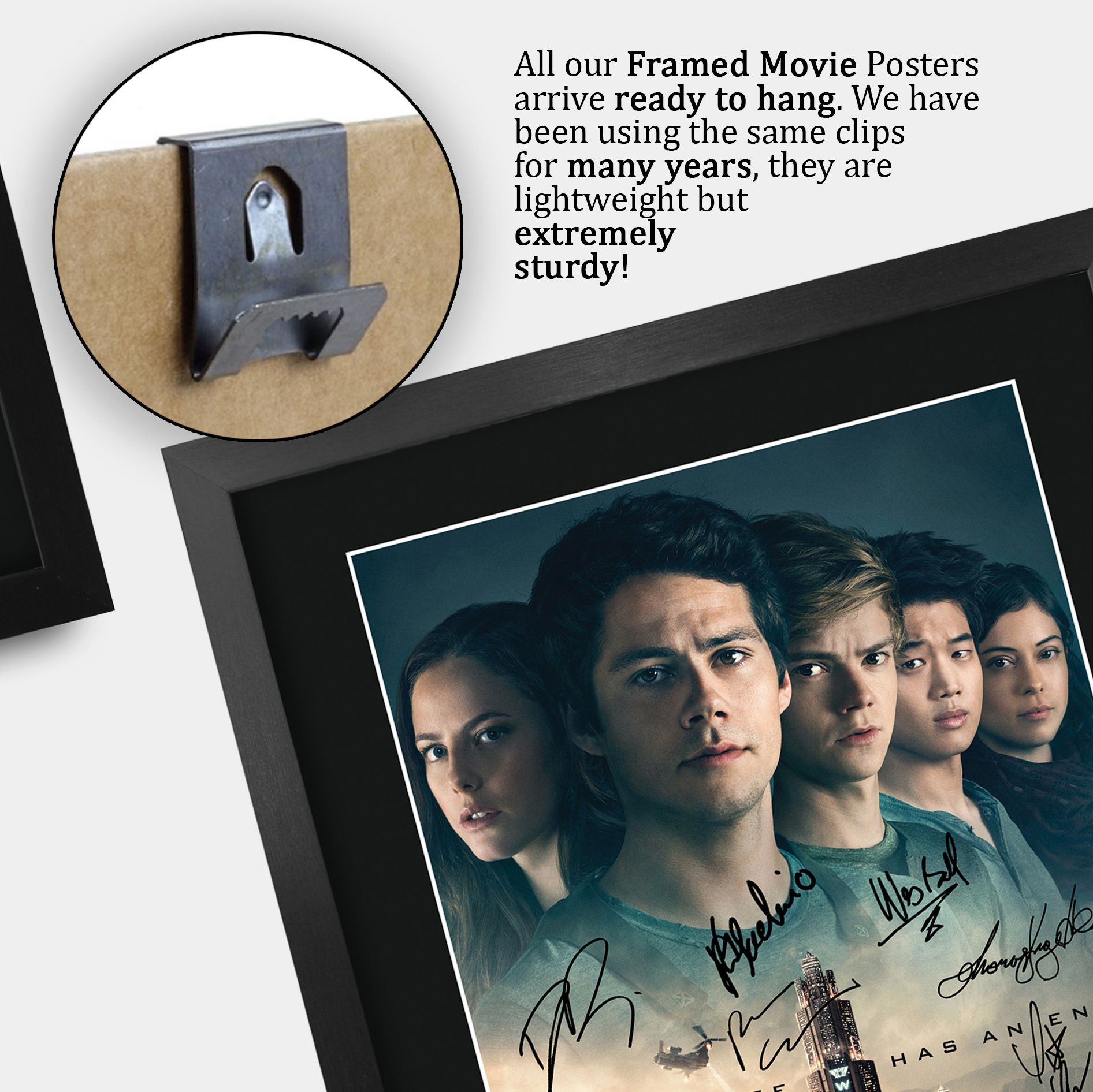 The Maze Runner Excellent Gift Idea Printed Poster Framed Picture for Movie Fans - Picture 34 of 57