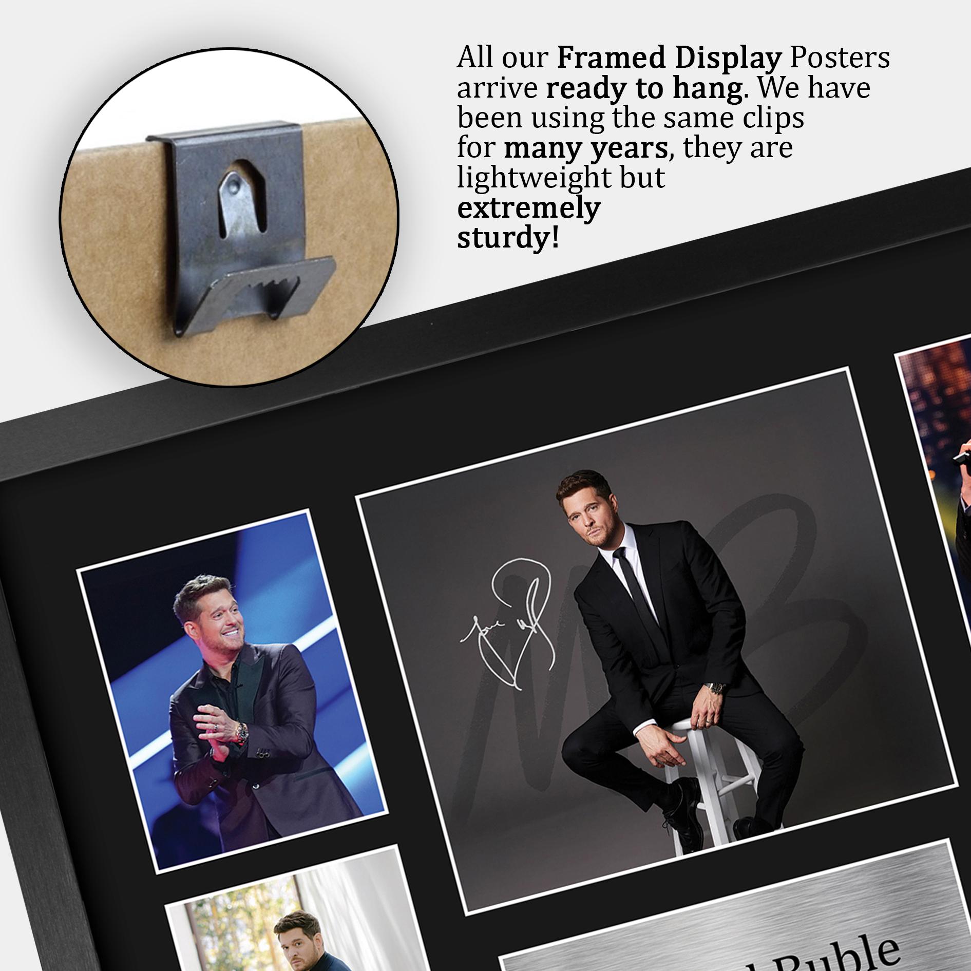 Michael Buble Signed Pre Printed Autograph A4 Photo Gift For a Jazz Fan - Bild 22 von 31