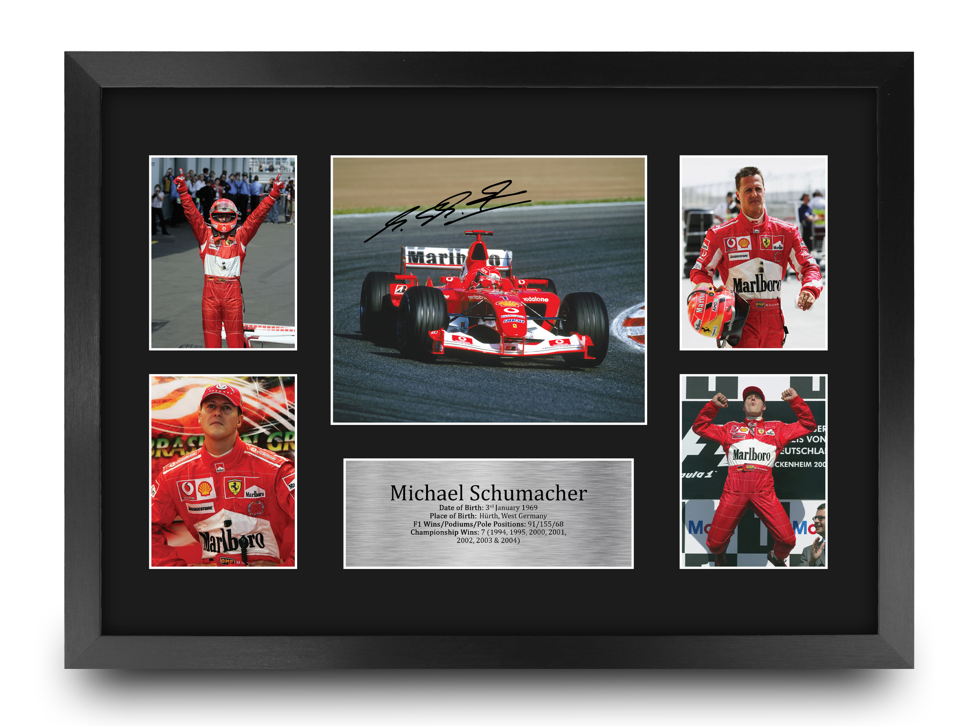 Michael Schumacher Signed Pre Printed Autograph A4 Photo Gift For a F1 Fan - Picture 18 of 24