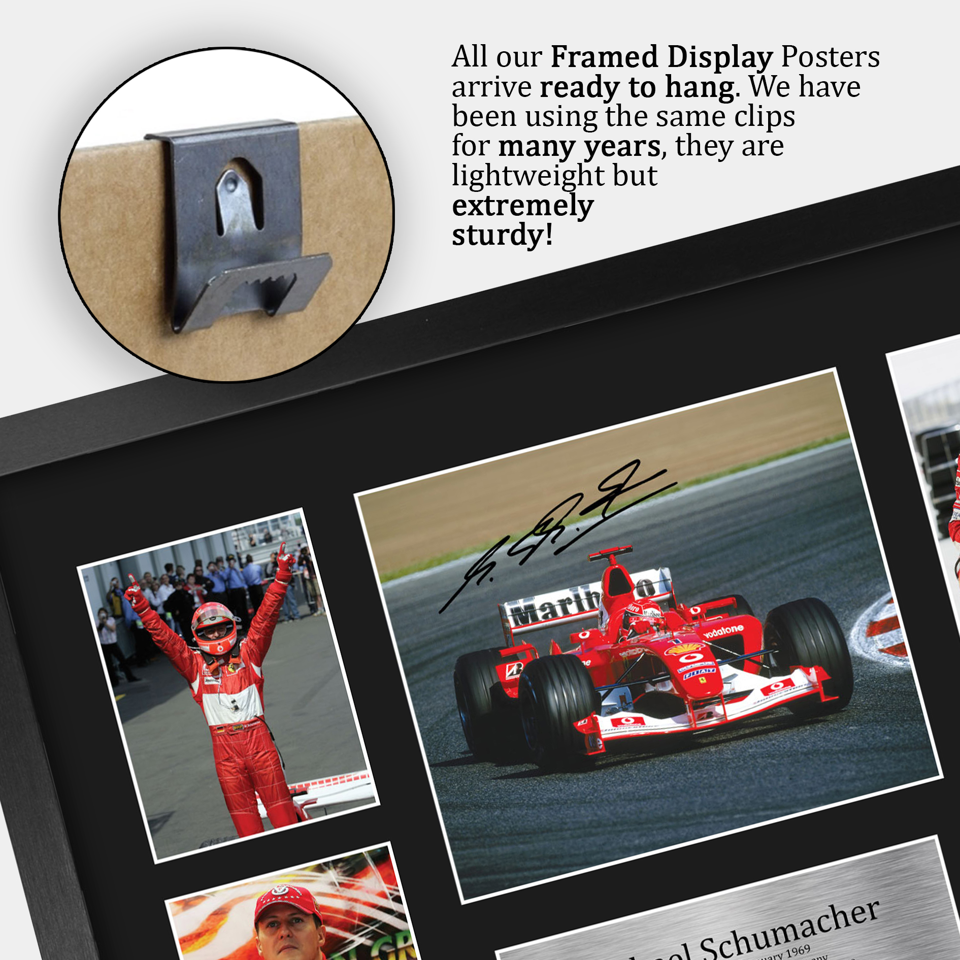 Michael Schumacher Signed Pre Printed Autograph A4 Photo Gift For a F1 Fan - Picture 22 of 24