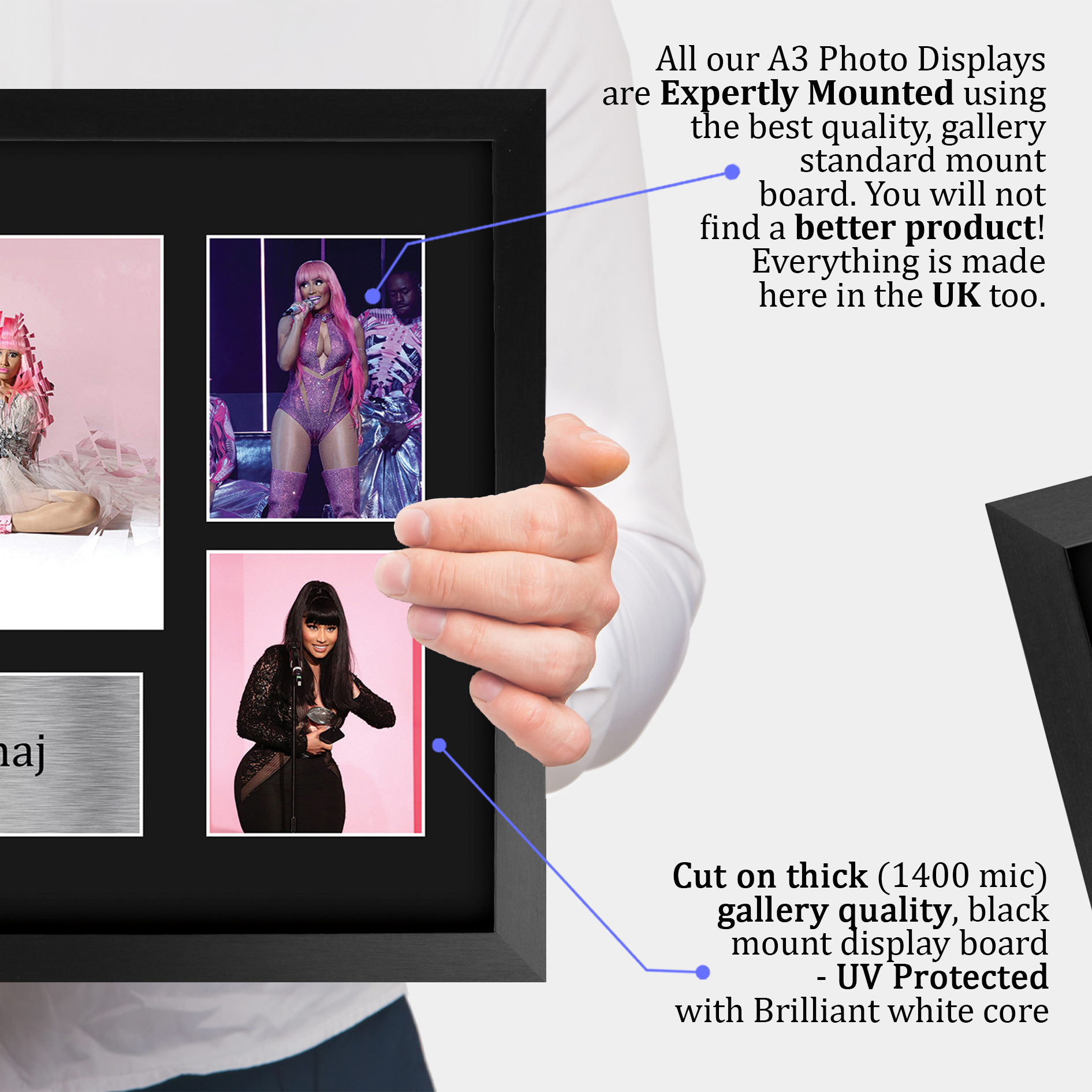 Nicki Minaj Signed Pre Printed Autograph A4 Photo Gift For a Rap Fan - Imagen 21 de 24