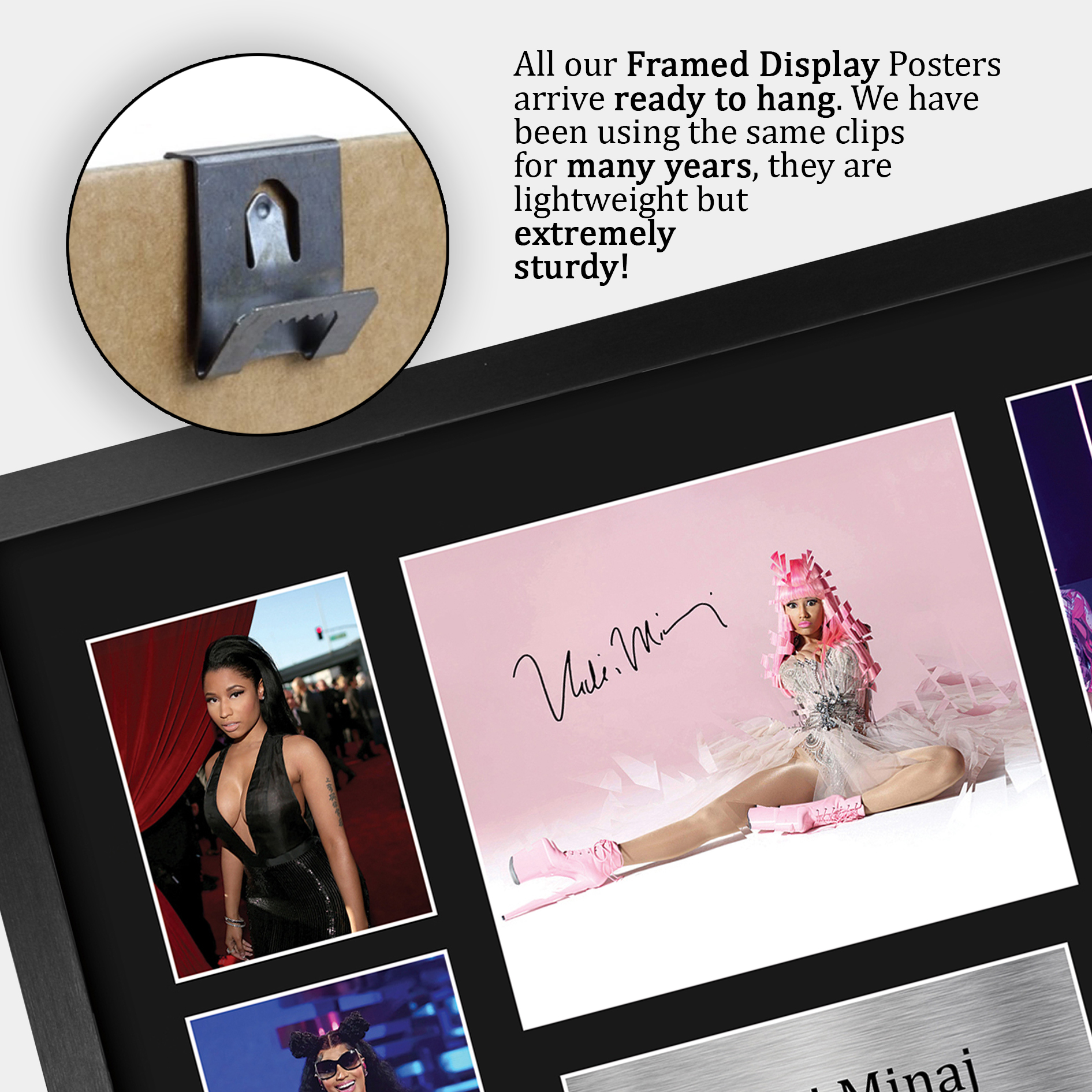 Nicki Minaj Signed Pre Printed Autograph A4 Photo Gift For a Rap Fan - Imagen 22 de 24