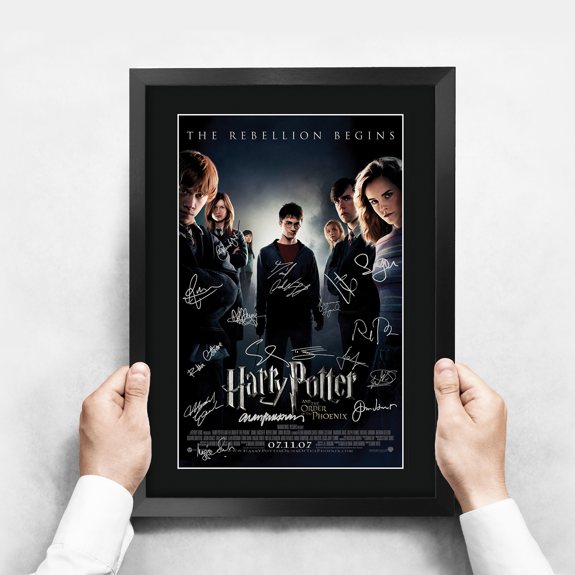 Harry Potter Movie Collection Framed Signed Movie A3 Posters Autographs Prints - Picture 96 of 143