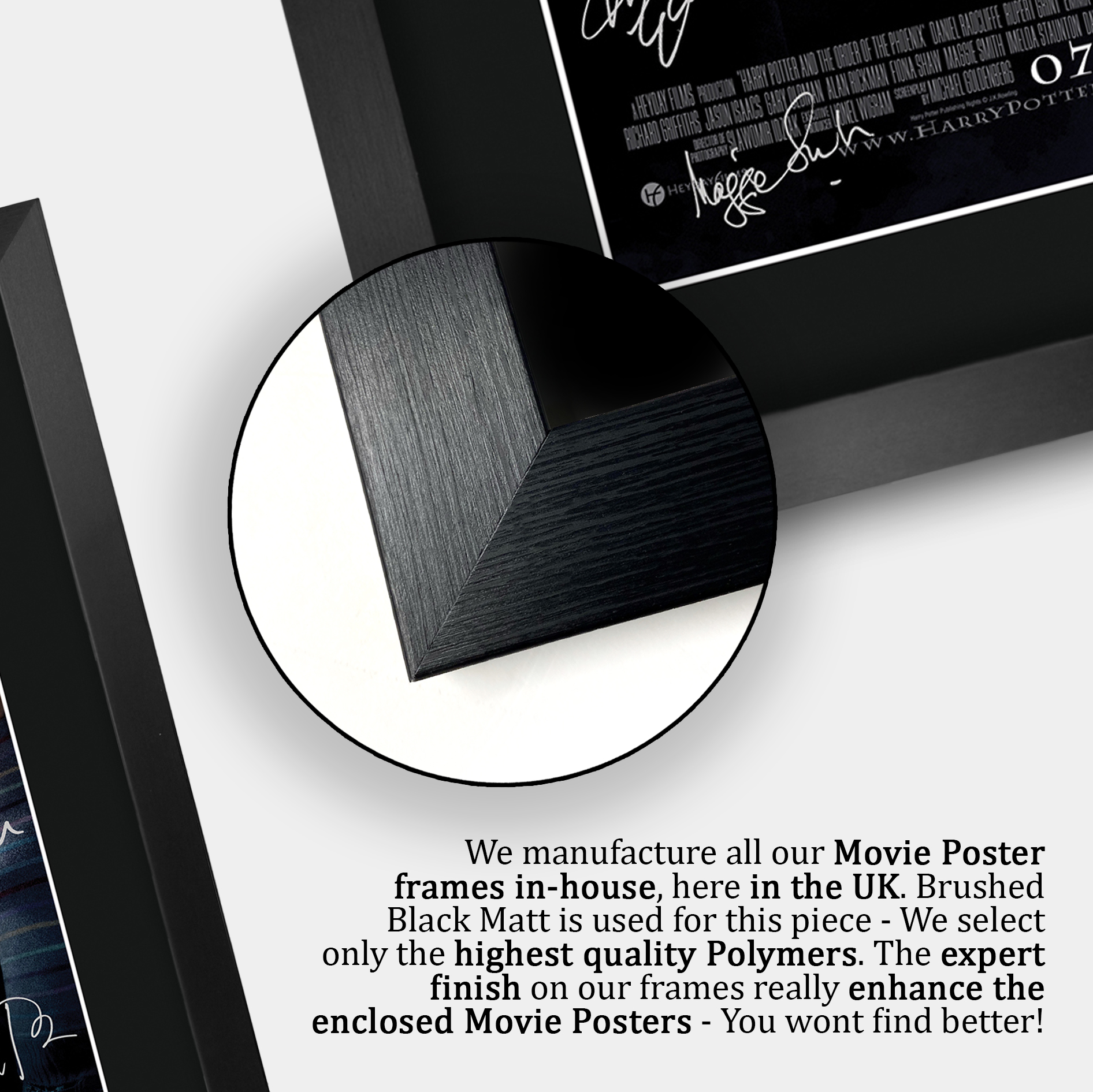 Harry Potter Movie Collection Framed Signed Movie A3 Posters Autographs Prints - Picture 99 of 143