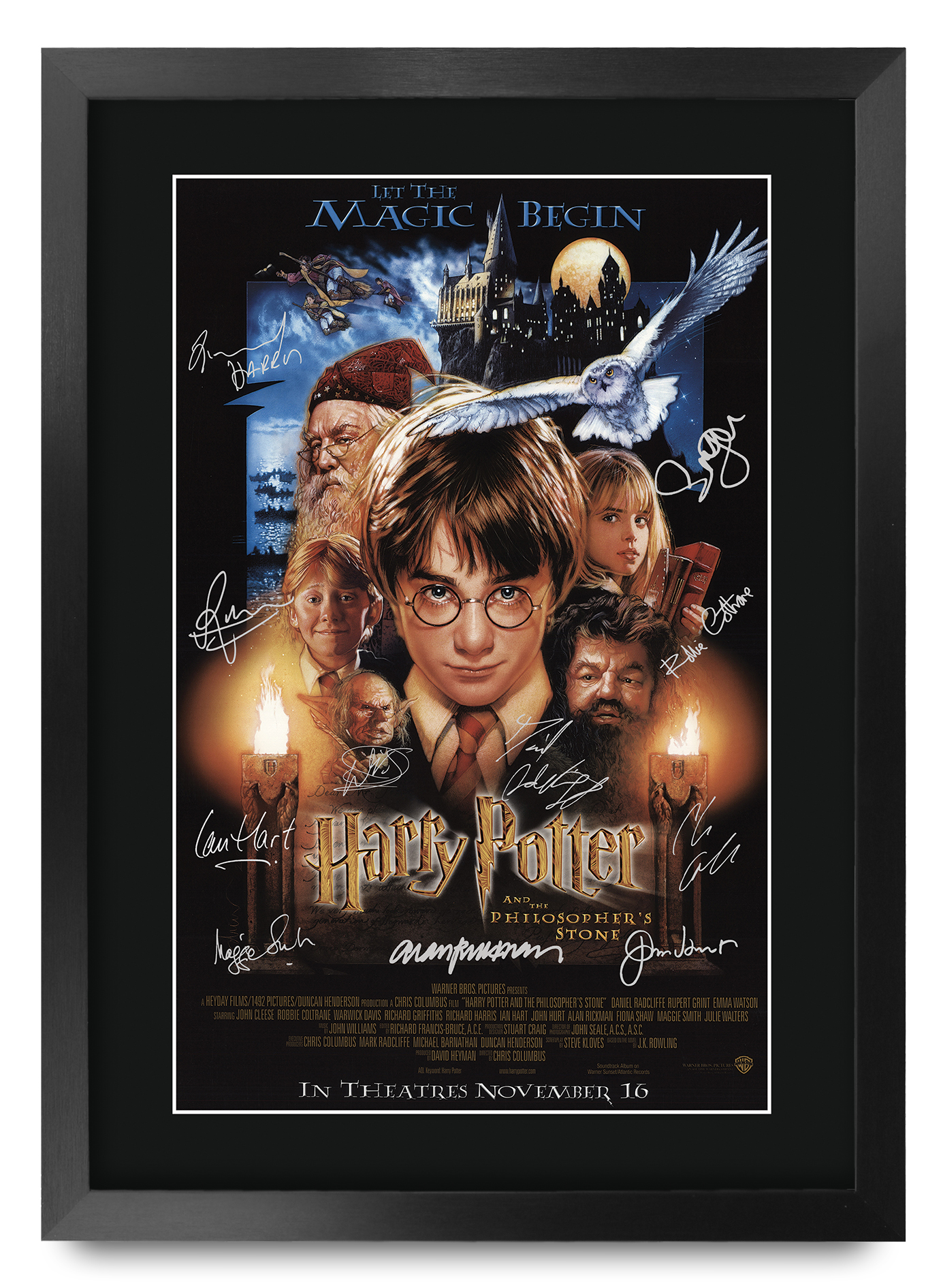 Harry Potter Movie Collection Framed Signed Movie A3 Posters Autographs Prints - Picture 73 of 143