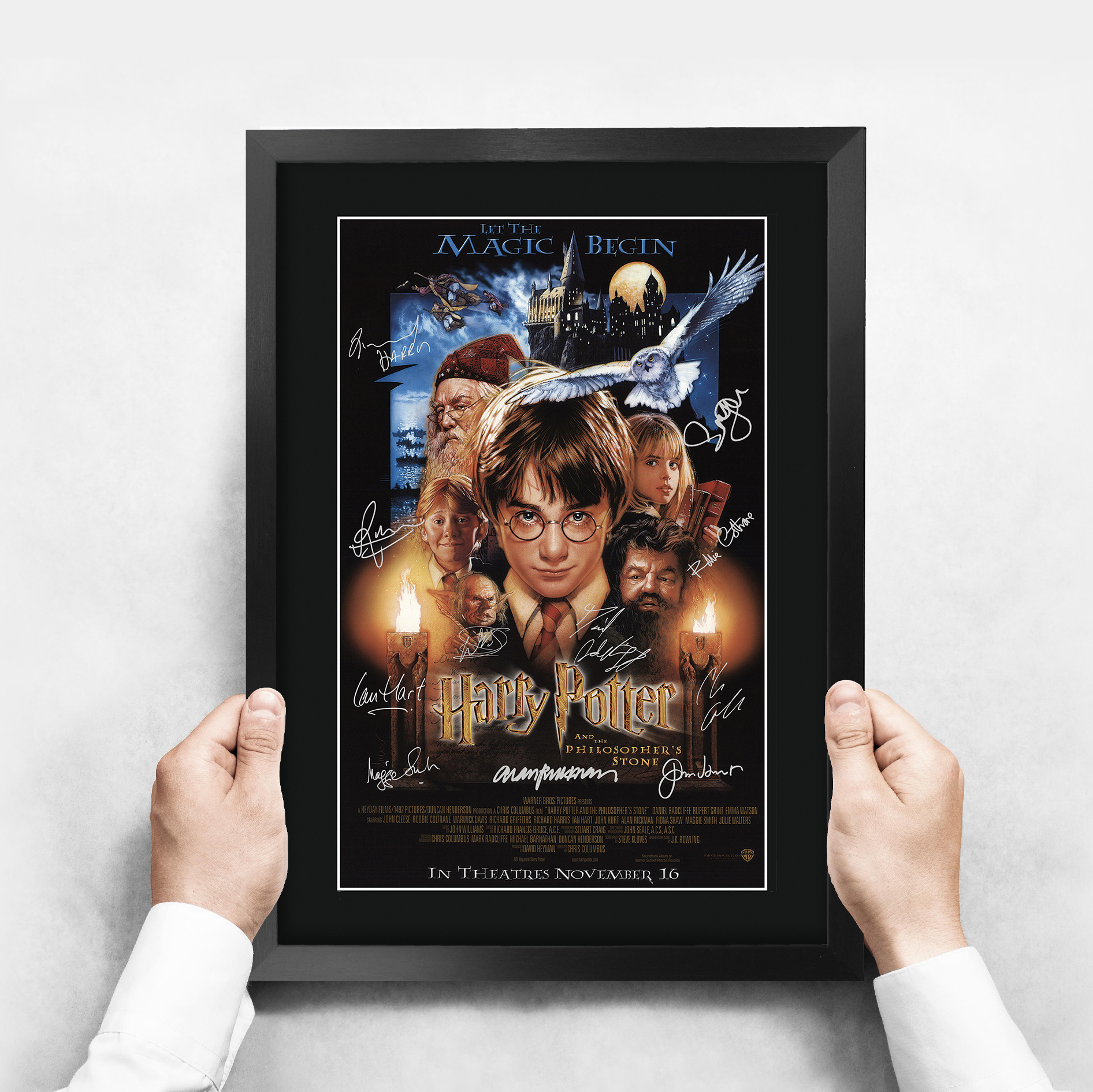 Harry Potter Movie Collection Framed Signed Movie A3 Posters Autographs Prints - Picture 75 of 143