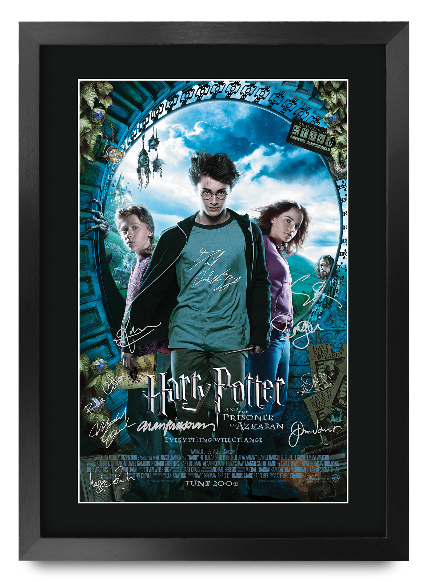 Harry Potter Movie Collection Framed Signed Movie A3 Posters Autographs Prints - Picture 101 of 143