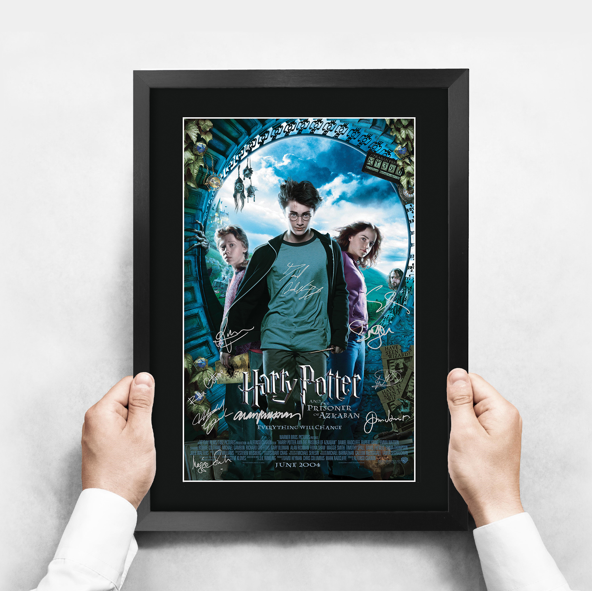 Harry Potter Movie Collection Framed Signed Movie A3 Posters Autographs Prints - Picture 103 of 143