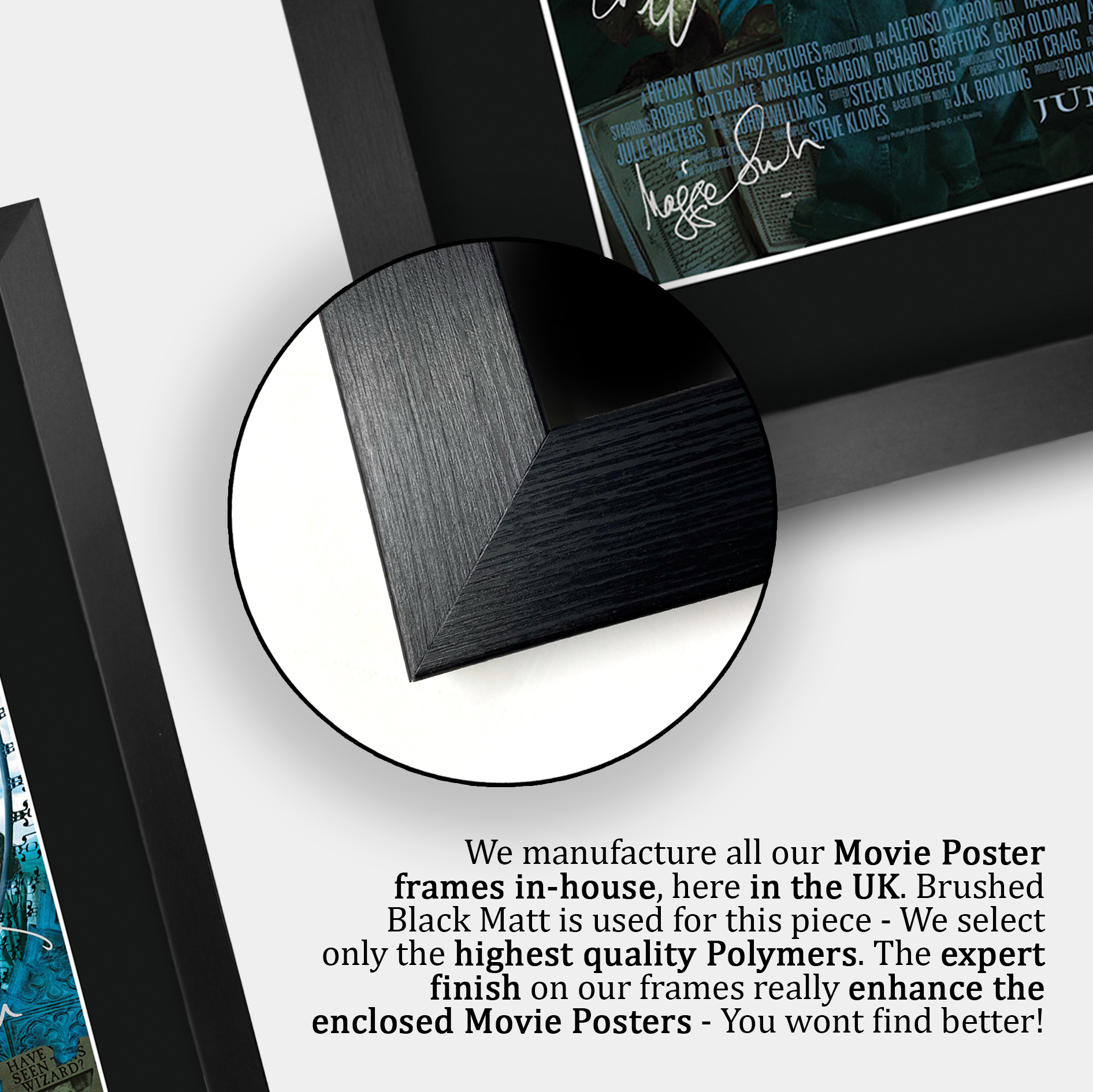 Harry Potter Movie Collection Framed Signed Movie A3 Posters Autographs Prints - Picture 106 of 143