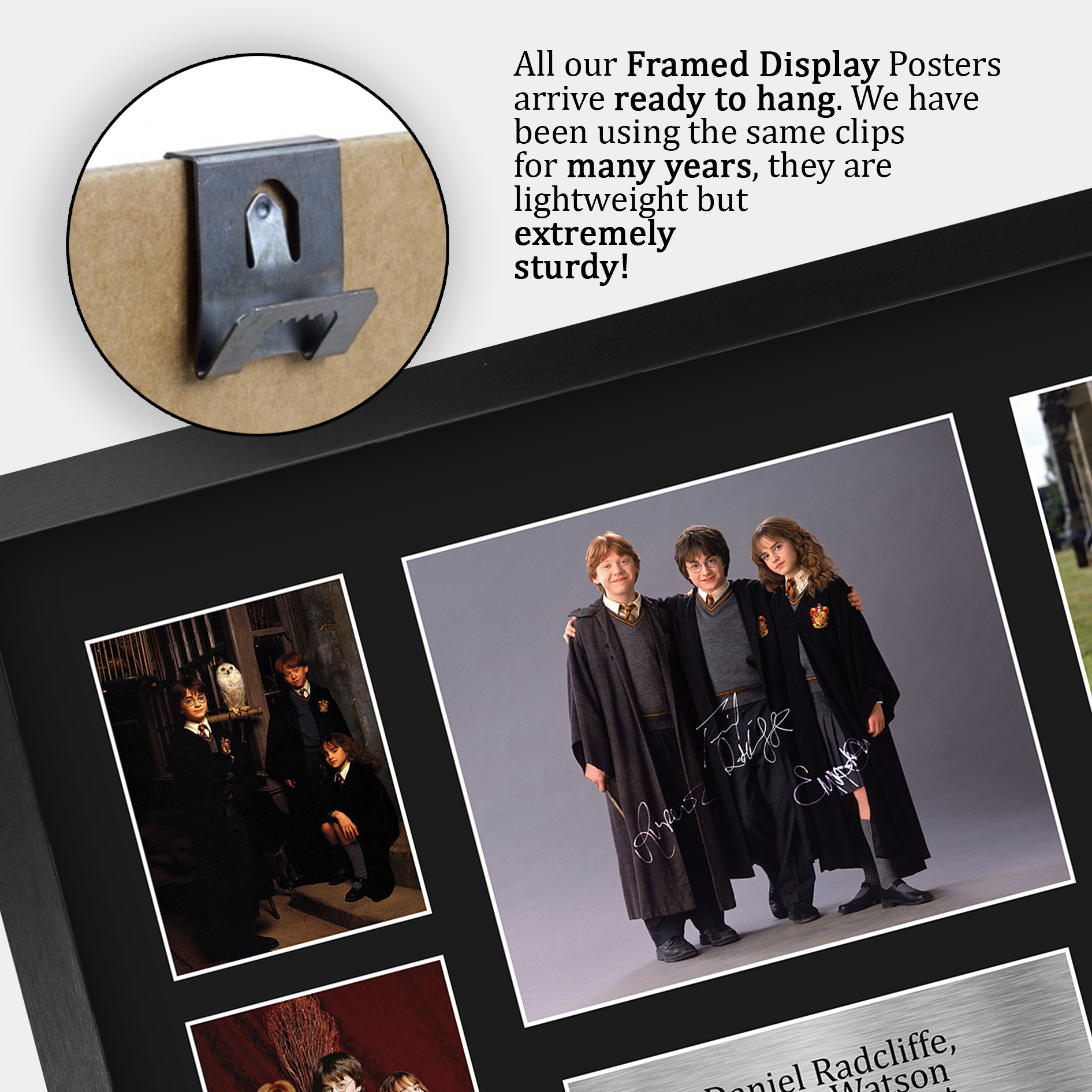 Harry Potter Movie Collection Framed Signed Movie A3 Posters Autographs Prints - Picture 134 of 143