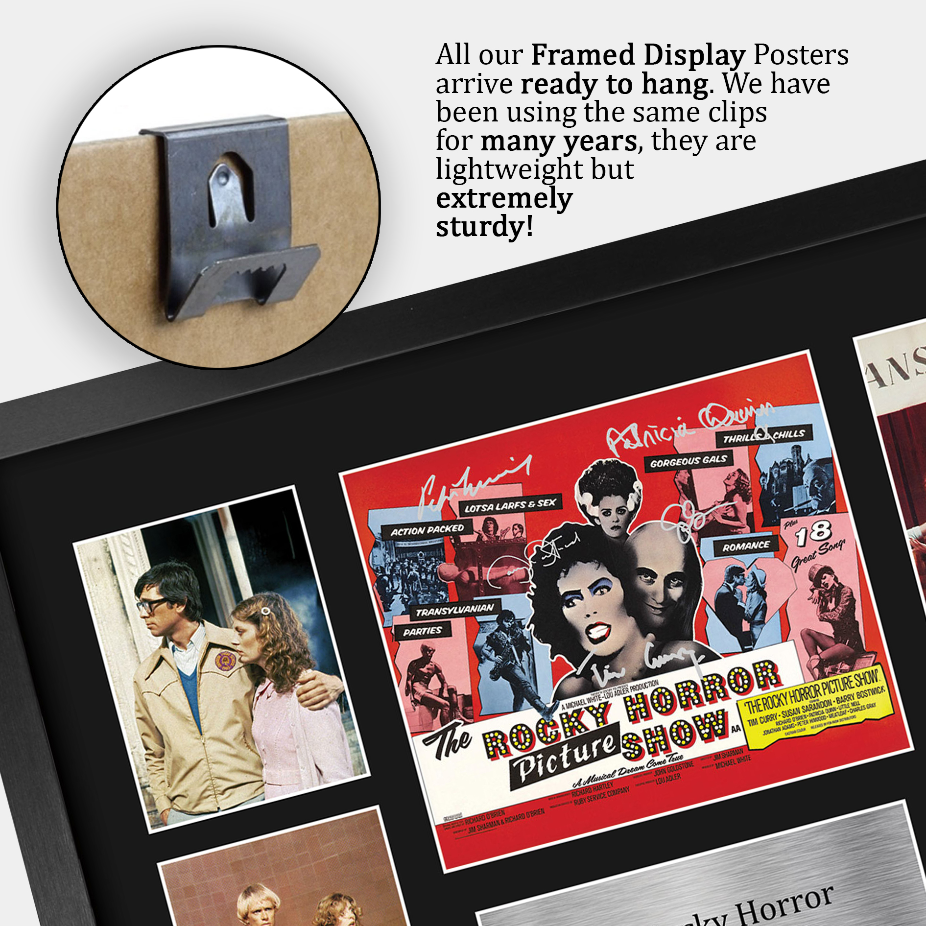 The Rocky Horror Picture Show Gift Framed Autograph Picture Print to Movie Fans - Picture 29 of 59