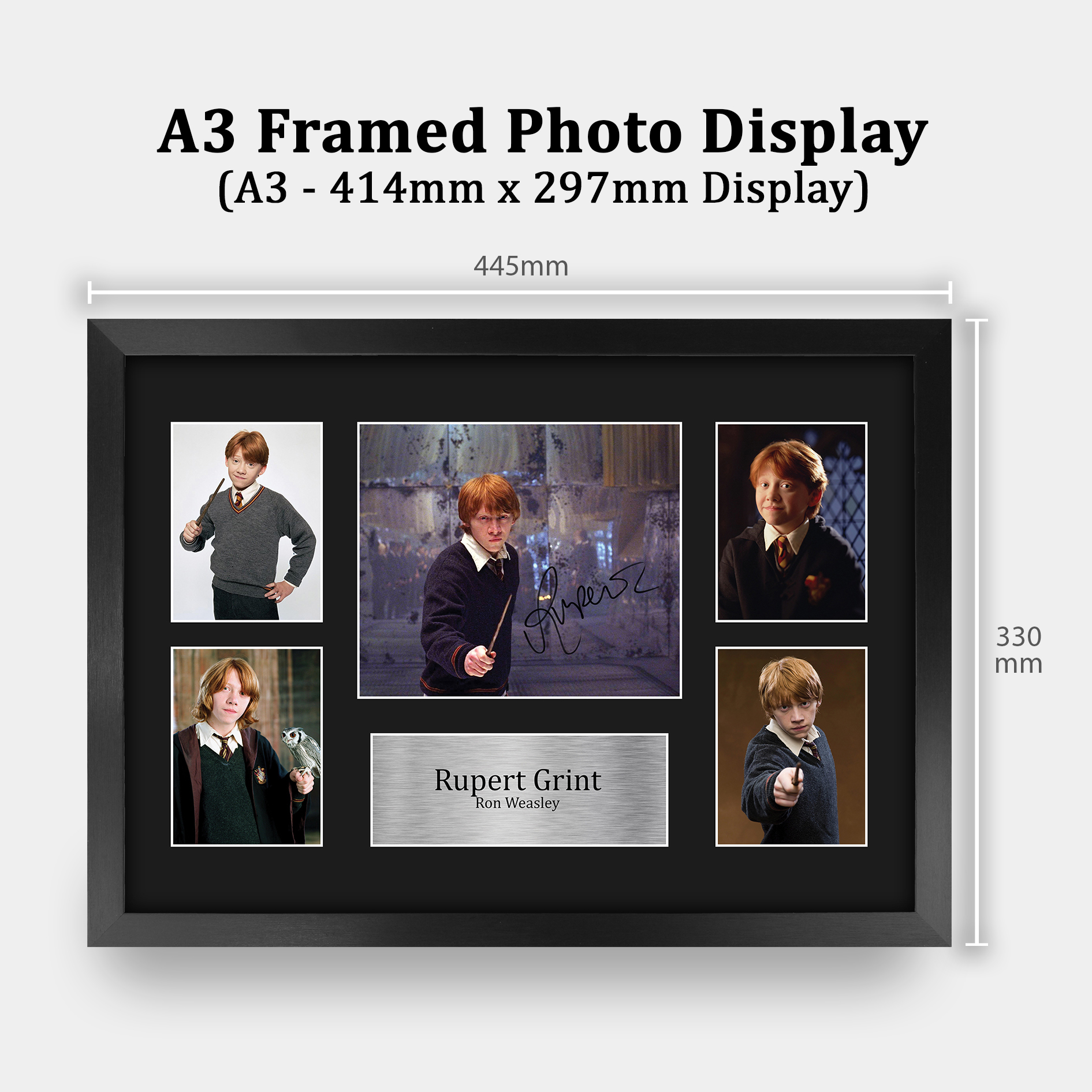 Harry Potter Movie Collection Framed Signed Movie A3 Posters Autographs Prints - Picture 138 of 143