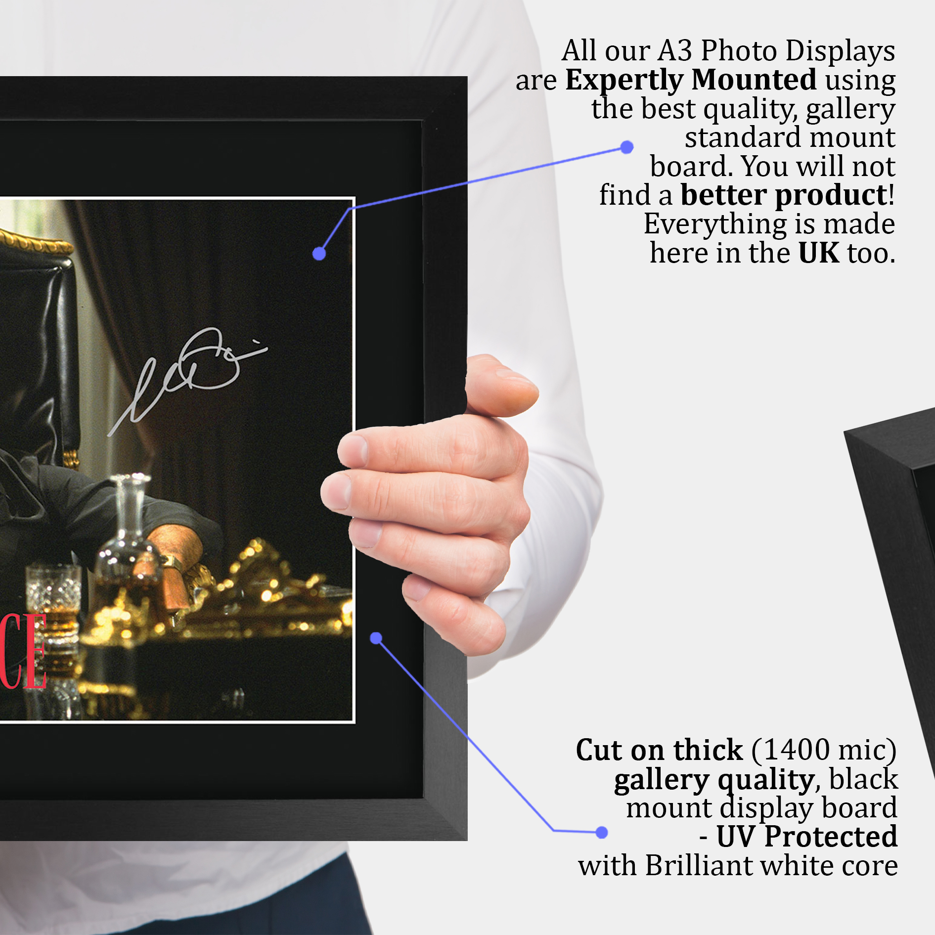 Scarface Ideal Gift Printed Framed Autograph Picture to Movie Memorabilia Fans - Picture 34 of 59