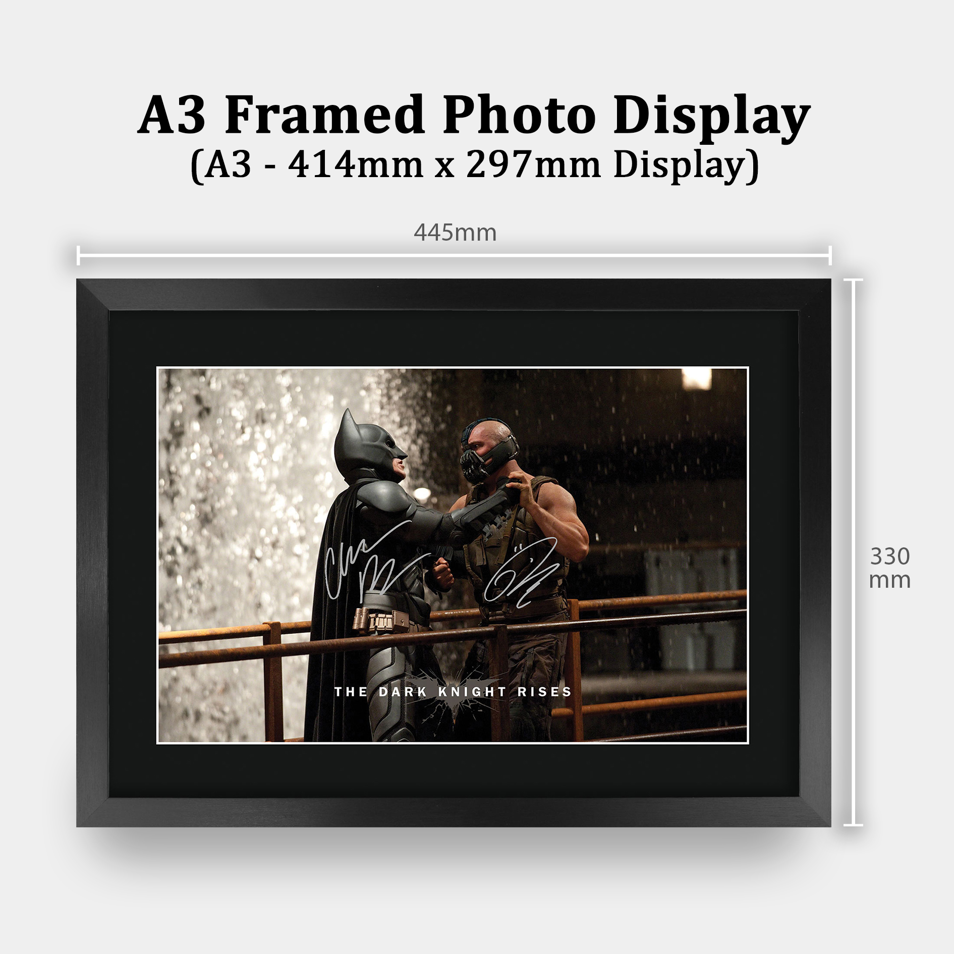Batman Begins Excellent Gift Idea Printed Poster Framed Picture for Movie Fans - Picture 31 of 85