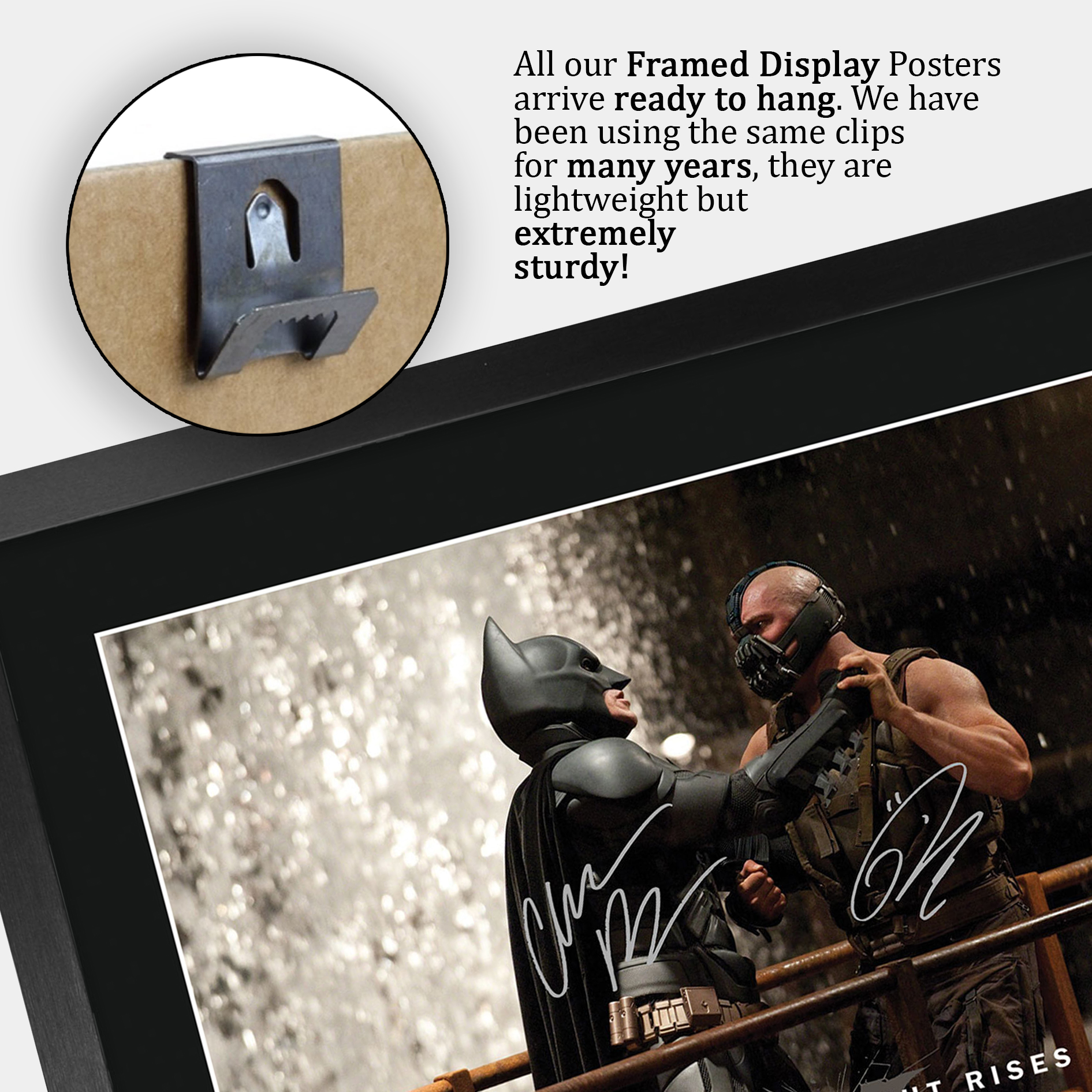 Batman Begins Excellent Gift Idea Printed Poster Framed Picture for Movie Fans - Picture 34 of 85