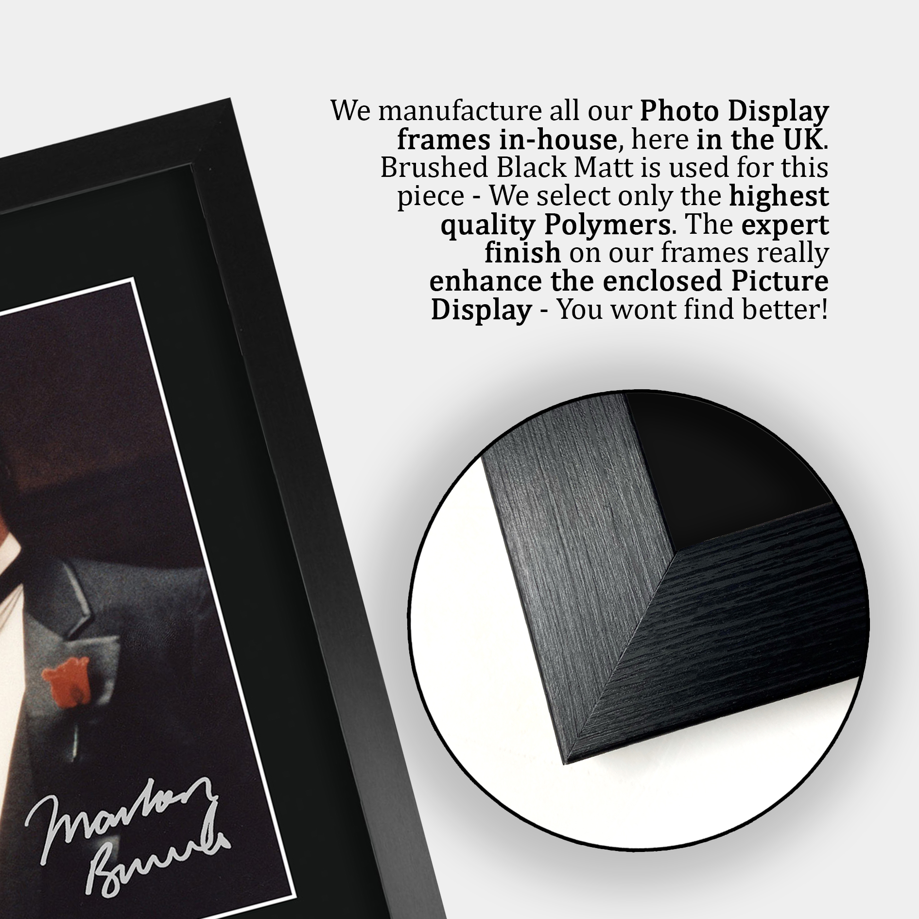 The Godfather Excellent Gift Idea Framed Autograph Picture Print to Movie Fans - Picture 7 of 57