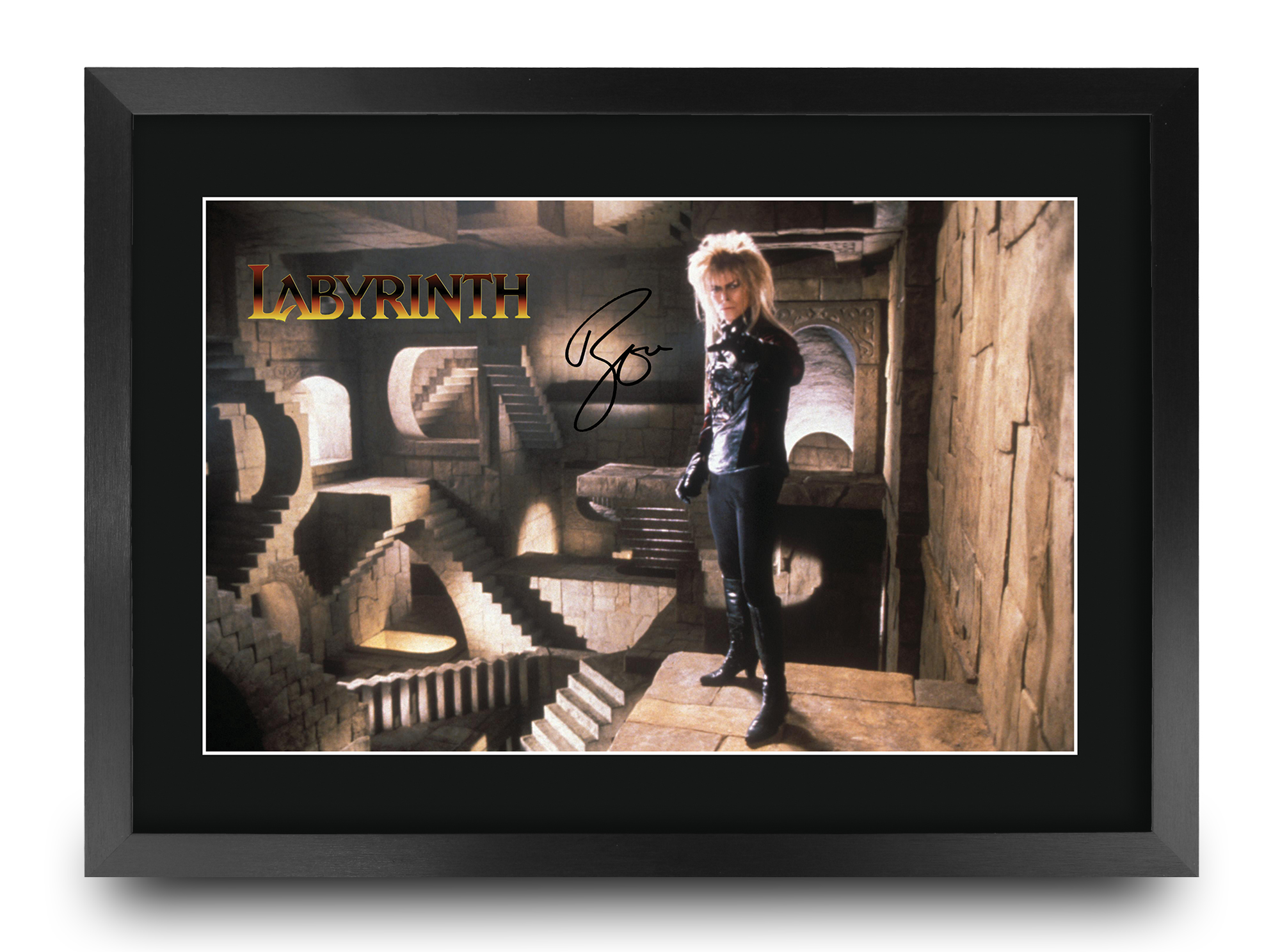 Labyrinth Ideal Gift Printed Framed Autograph Picture to Movie Memorabilia Fans - Picture 2 of 45