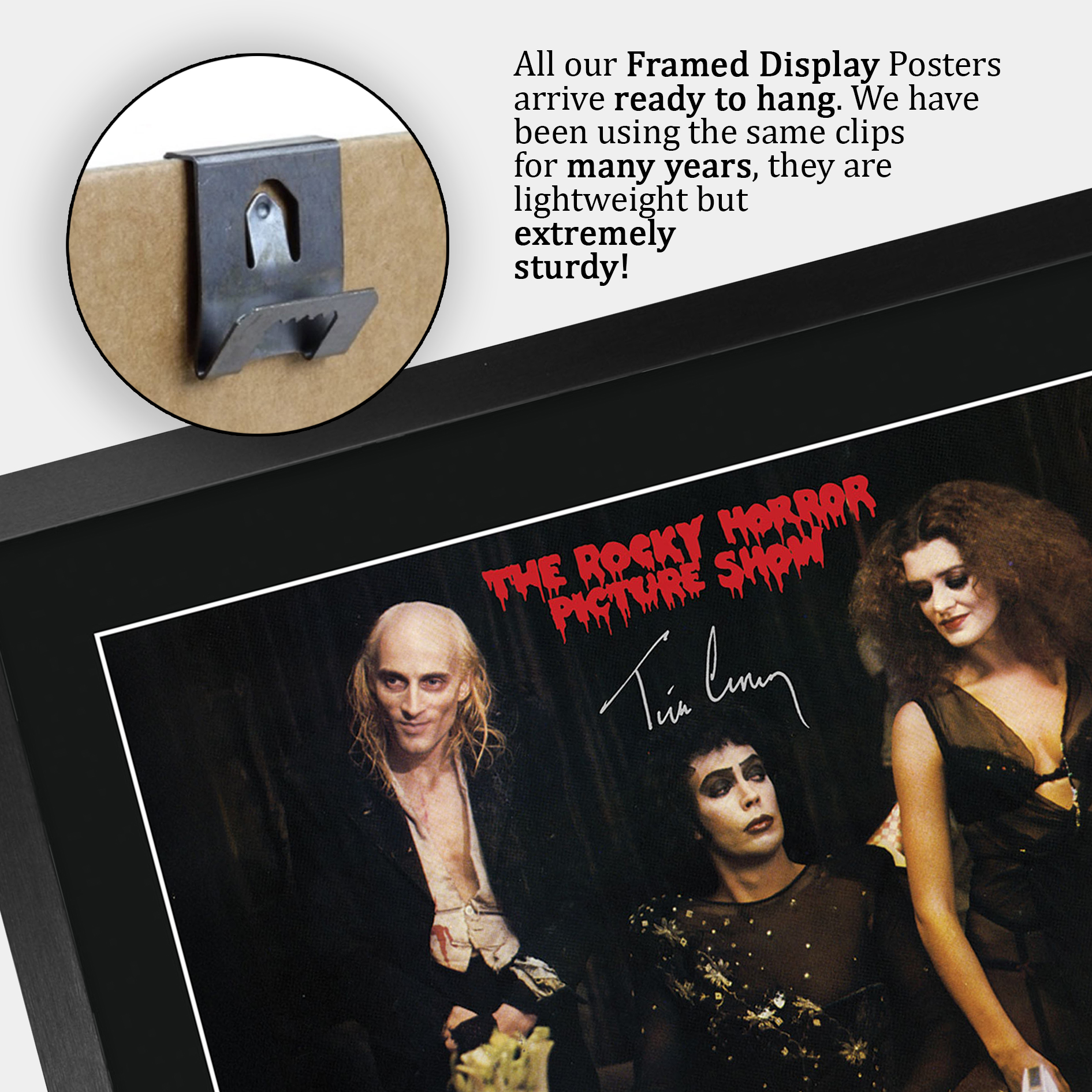 The Rocky Horror Picture Show Gift Framed Autograph Picture Print to Movie Fans - Picture 36 of 59