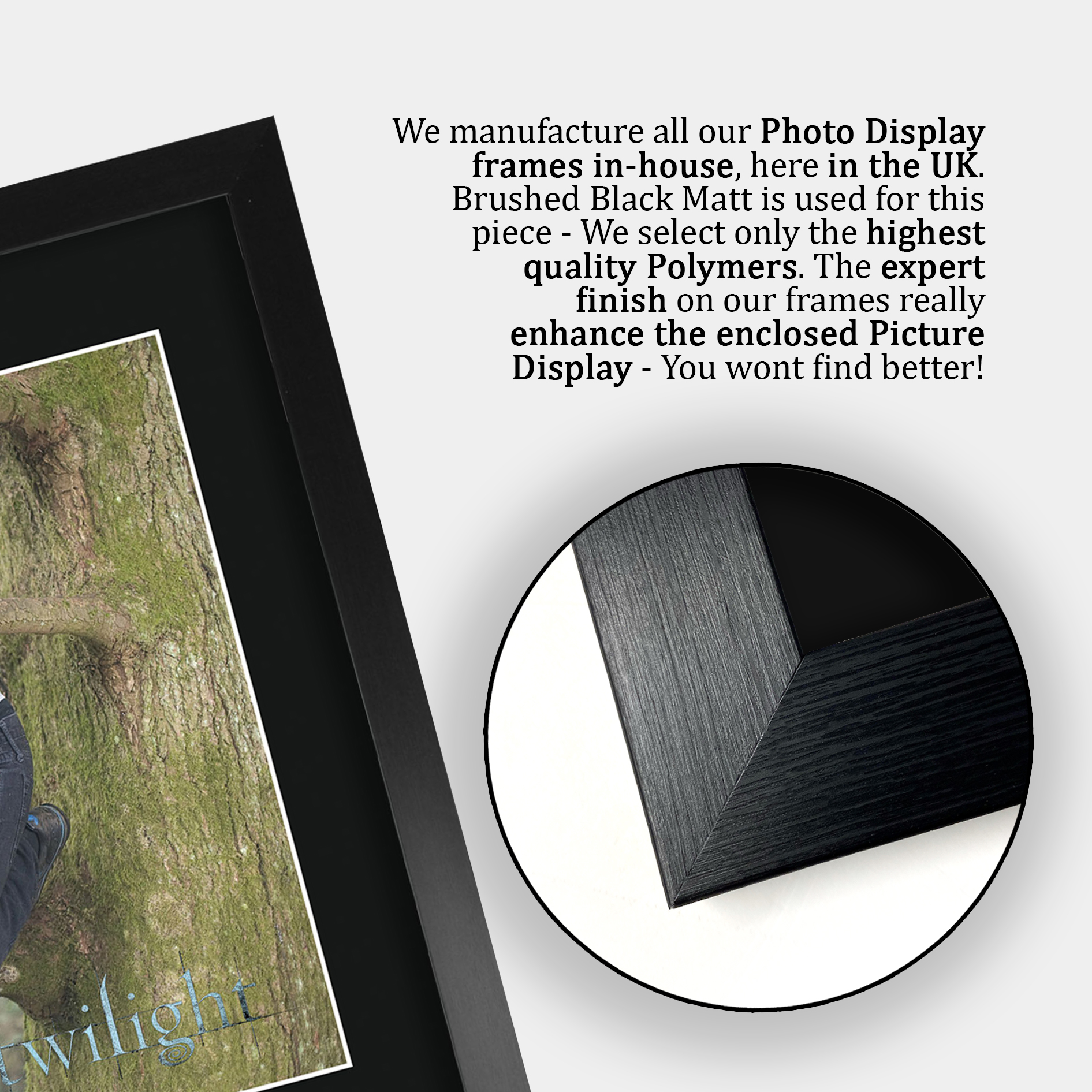 Twilight Ideal Gift Printed Framed Autograph Picture to Movie Memorabilia Fans - Imagen 63 de 85