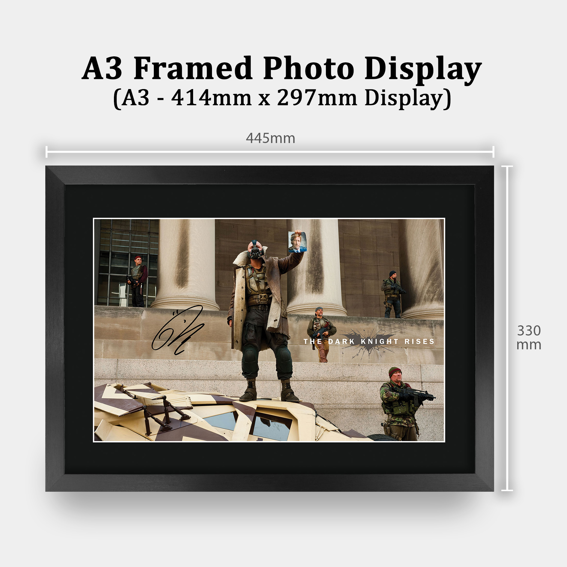 Batman Begins Excellent Gift Idea Printed Poster Framed Picture for Movie Fans - Picture 59 of 85