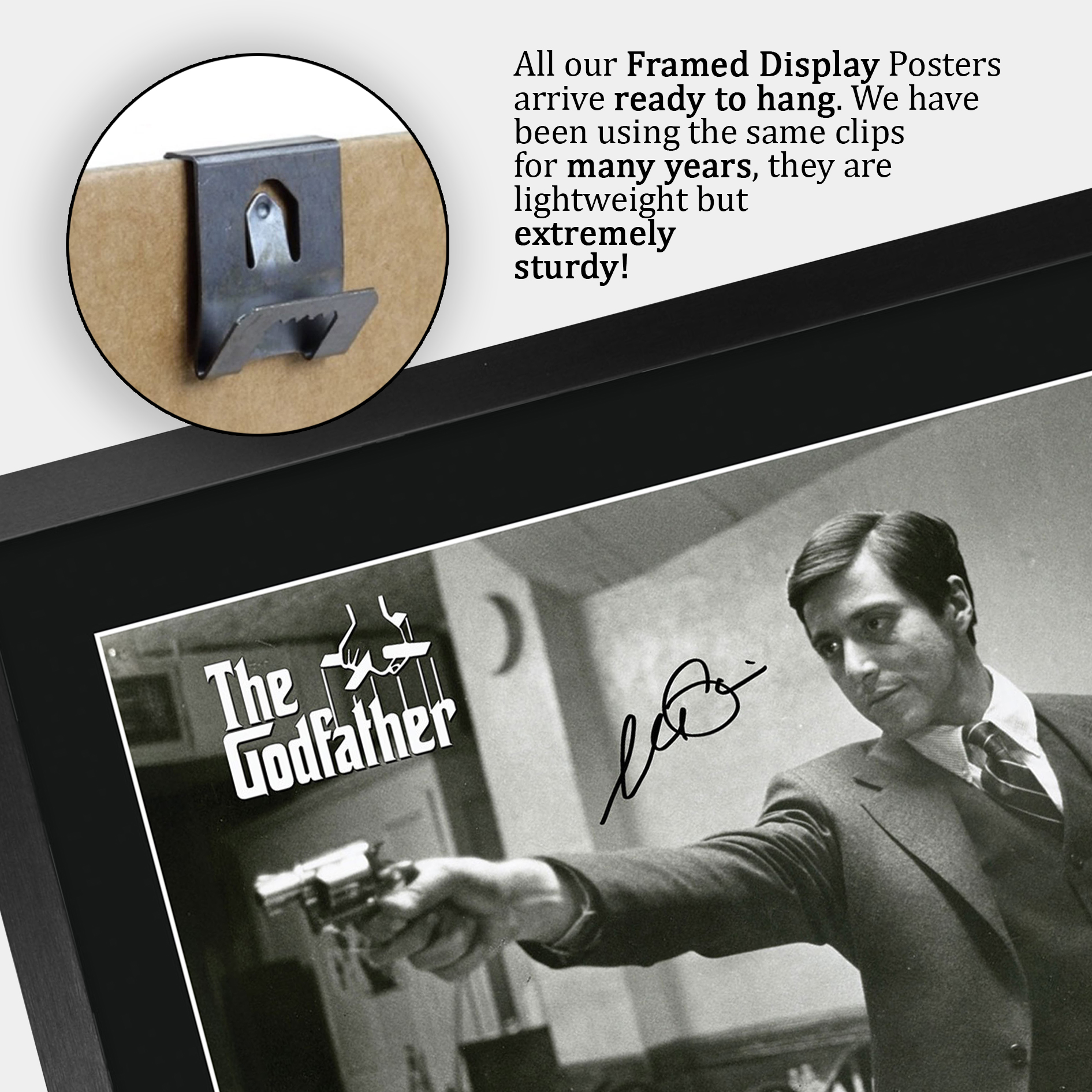 The Godfather Excellent Gift Idea Framed Autograph Picture Print to Movie Fans - Picture 13 of 57