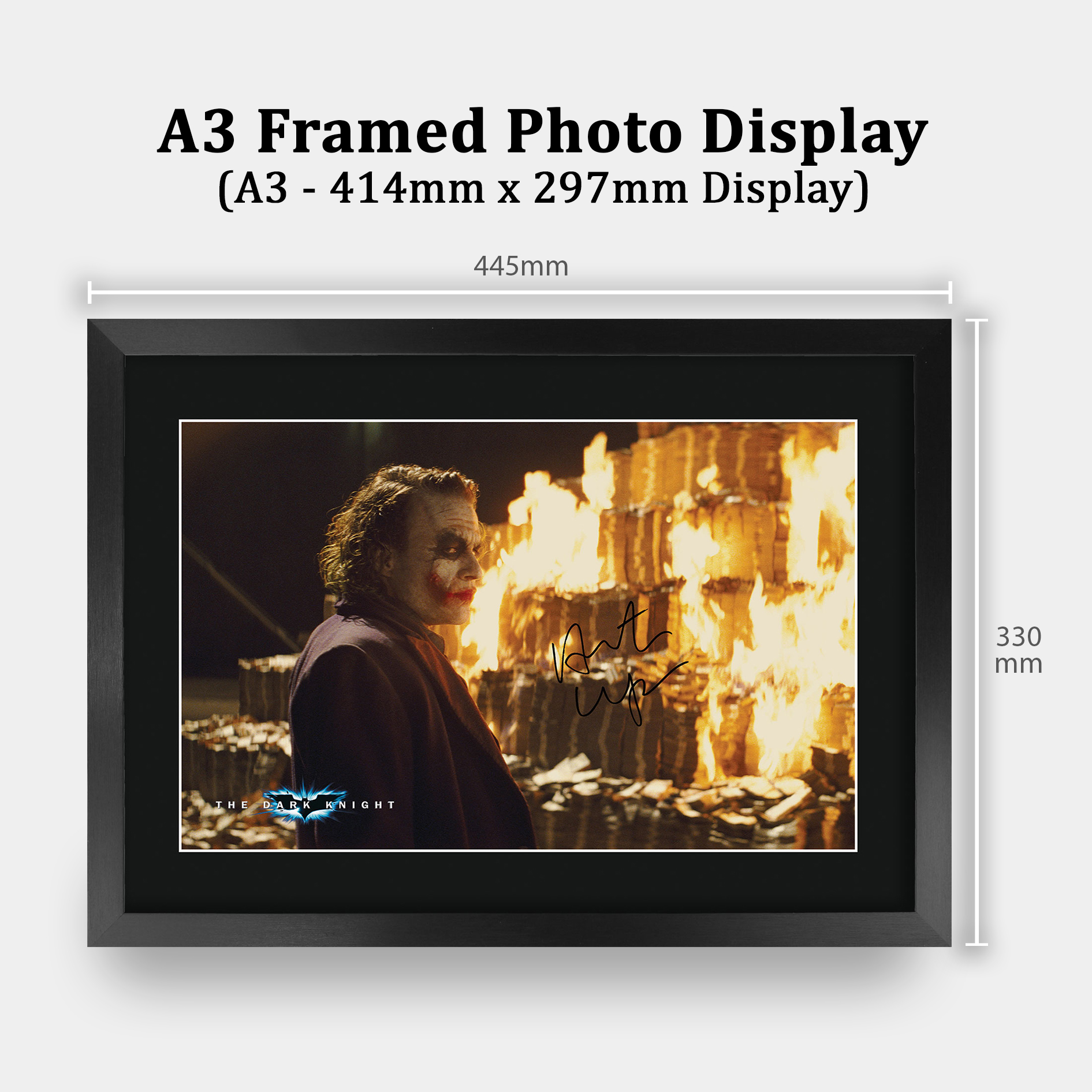 Batman Begins Excellent Gift Idea Printed Poster Framed Picture for Movie Fans - Picture 52 of 85