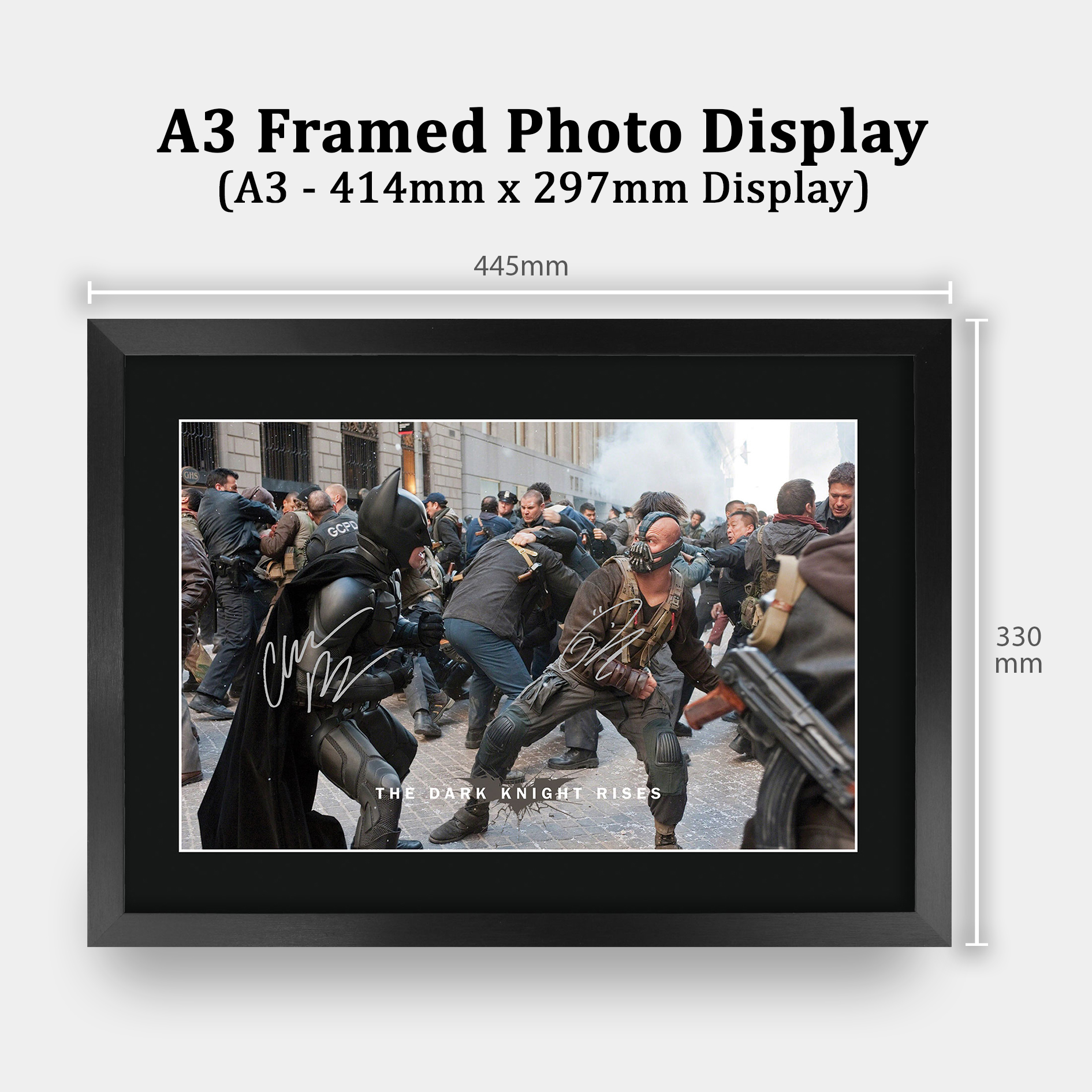 Batman Begins Excellent Gift Idea Printed Poster Framed Picture for Movie Fans - Picture 45 of 85