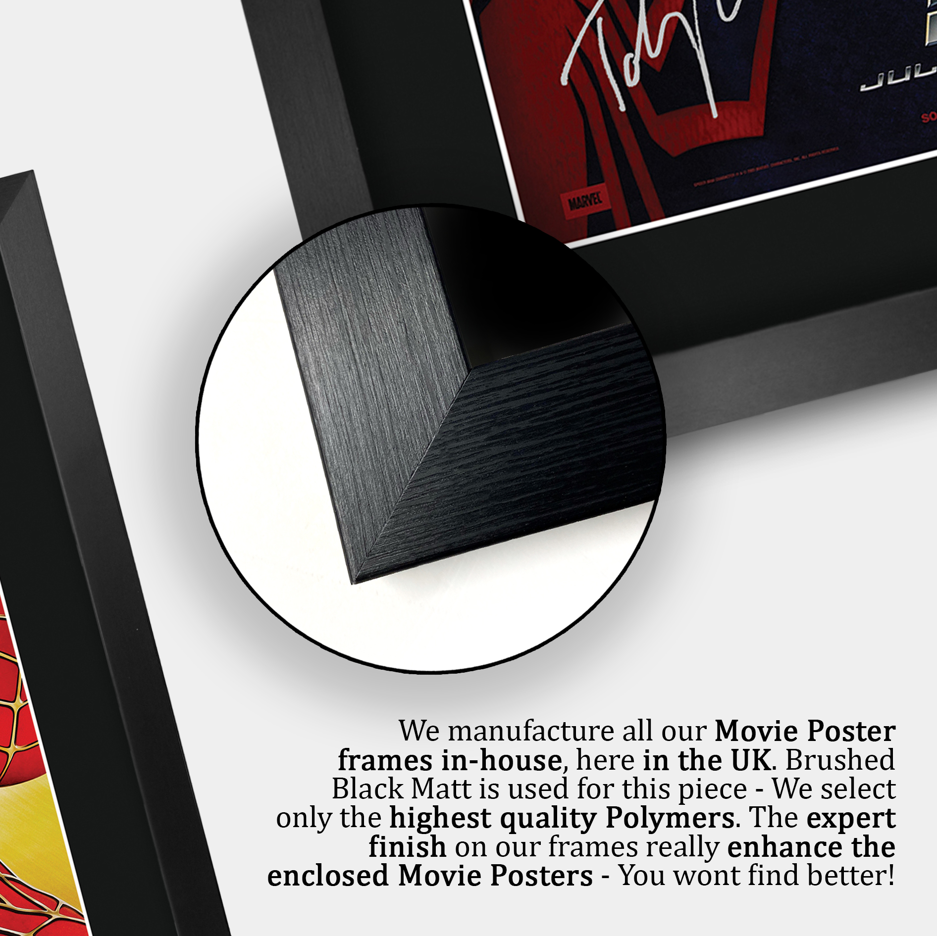 Spider-Man Toby Maguire Gift Idea Printed A3 Framed Poster Signed a Movie Fans - Picture 14 of 22