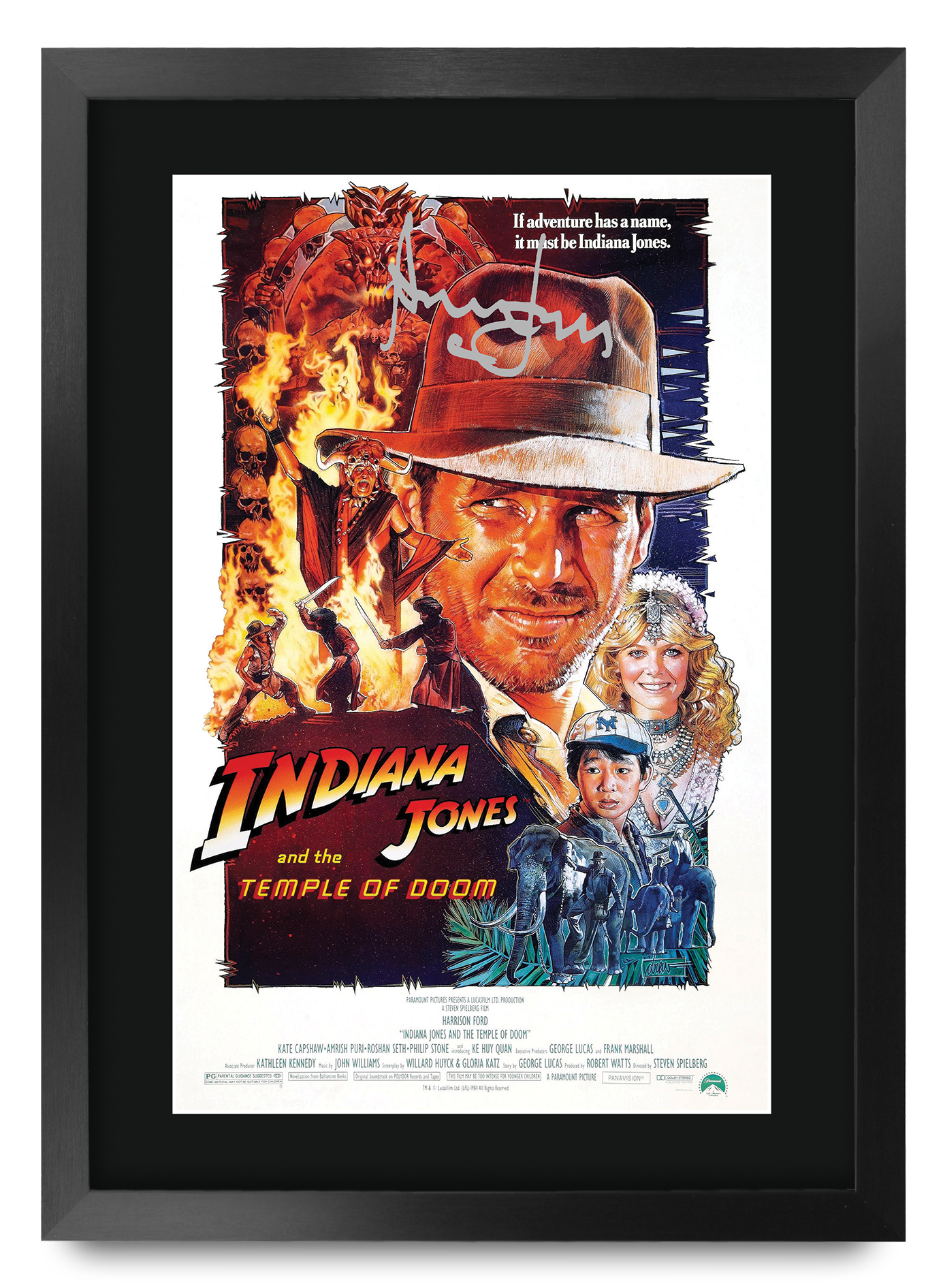 for Harrison Ford Fans Indiana Jones Film Printed Autograph A3 Photo Pictures