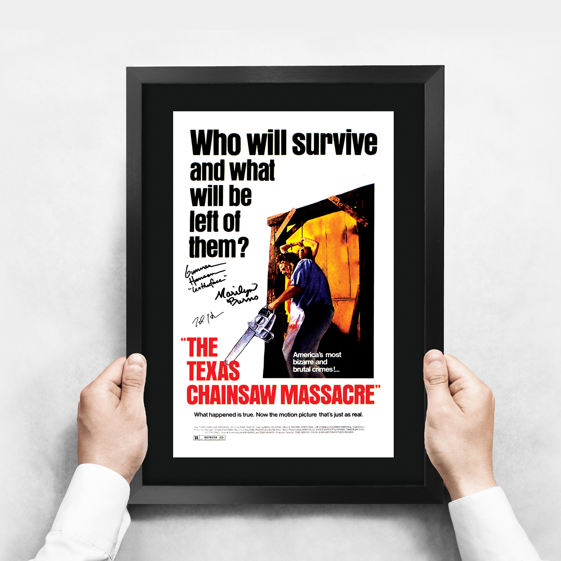 Horror Film Selection Collection Printed Poster Signed Picture for Movie Fans - Produktbild 2