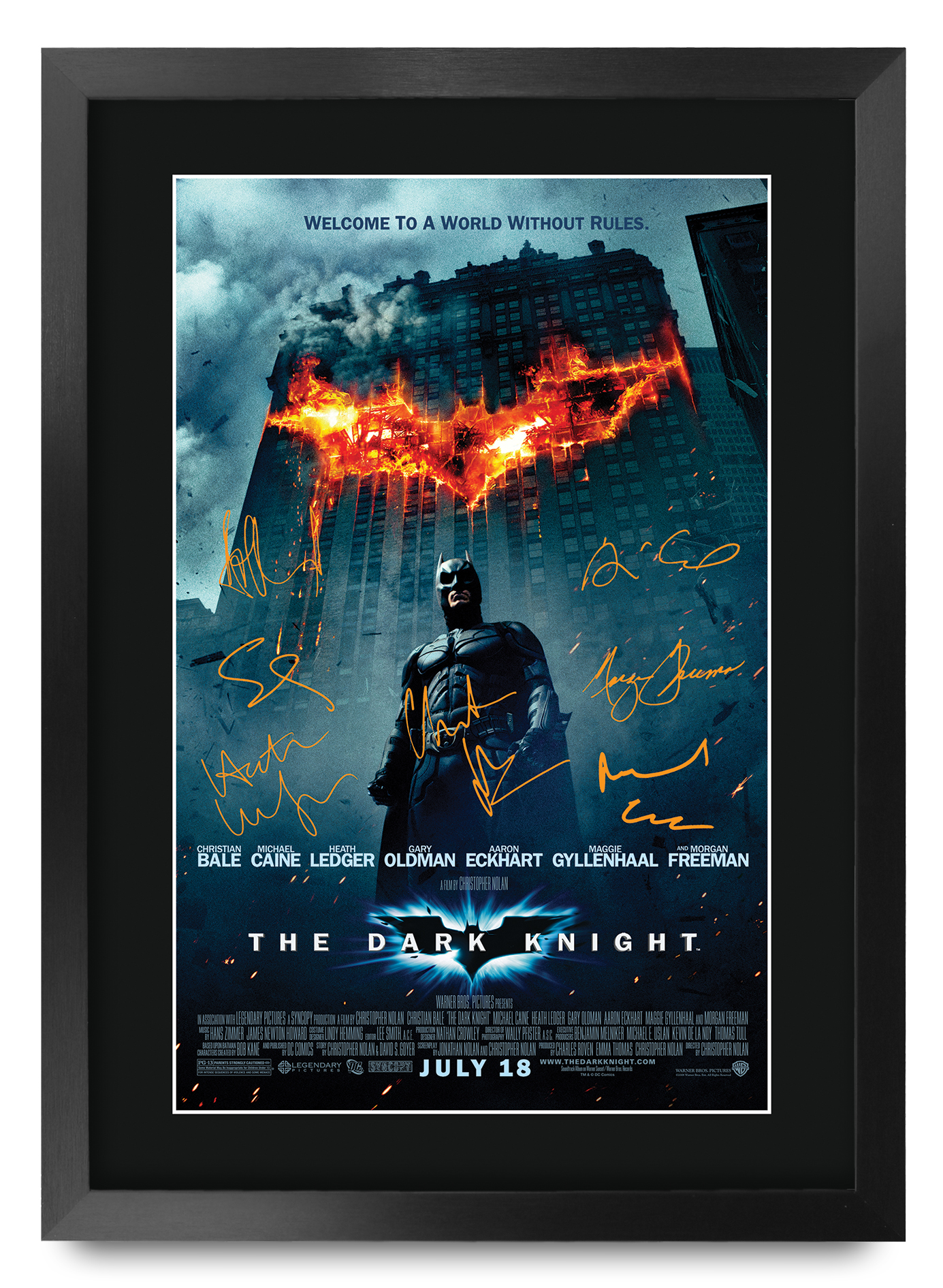 Batman Begins Excellent Gift Idea Printed Poster Framed Picture for Movie Fans - Picture 9 of 85