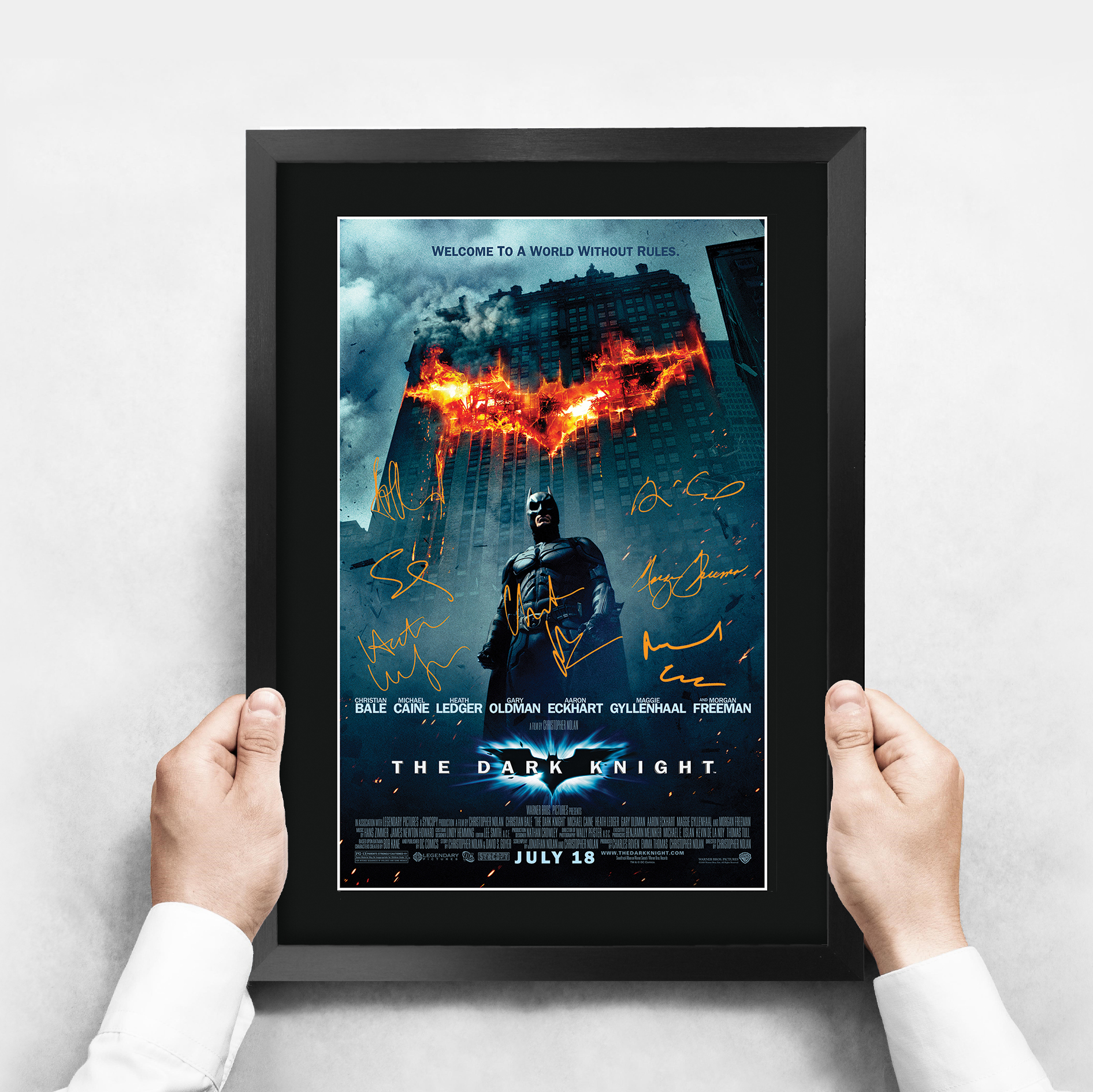 Batman Begins Excellent Gift Idea Printed Poster Framed Picture for Movie Fans - Picture 11 of 85
