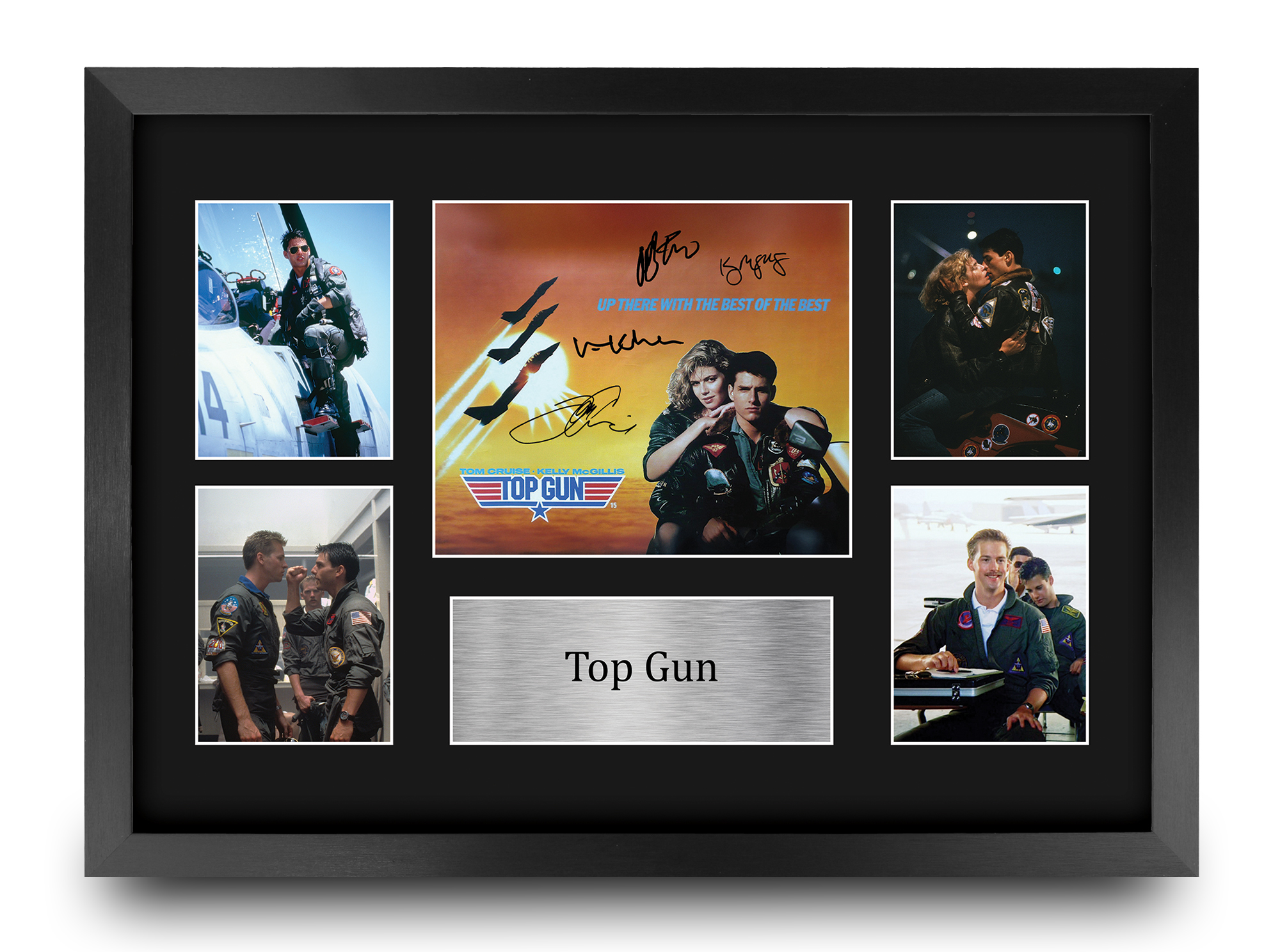Top Gun Maverick Cool Gift Idea Framed Autograph Picture Print to Movie Fans - Picture 18 of 59