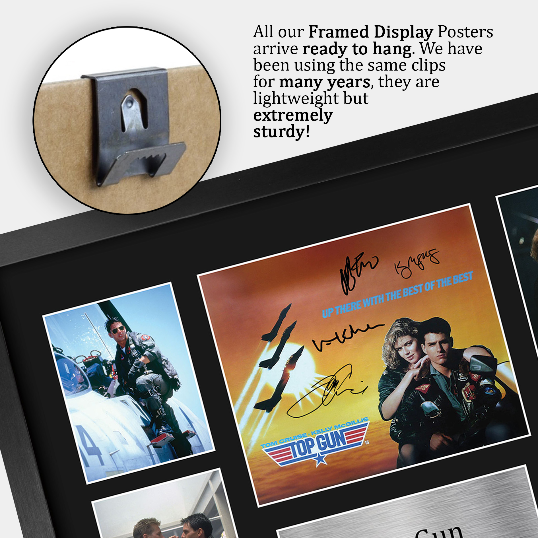 Top Gun Maverick Cool Gift Idea Framed Autograph Picture Print to Movie Fans - Picture 22 of 59