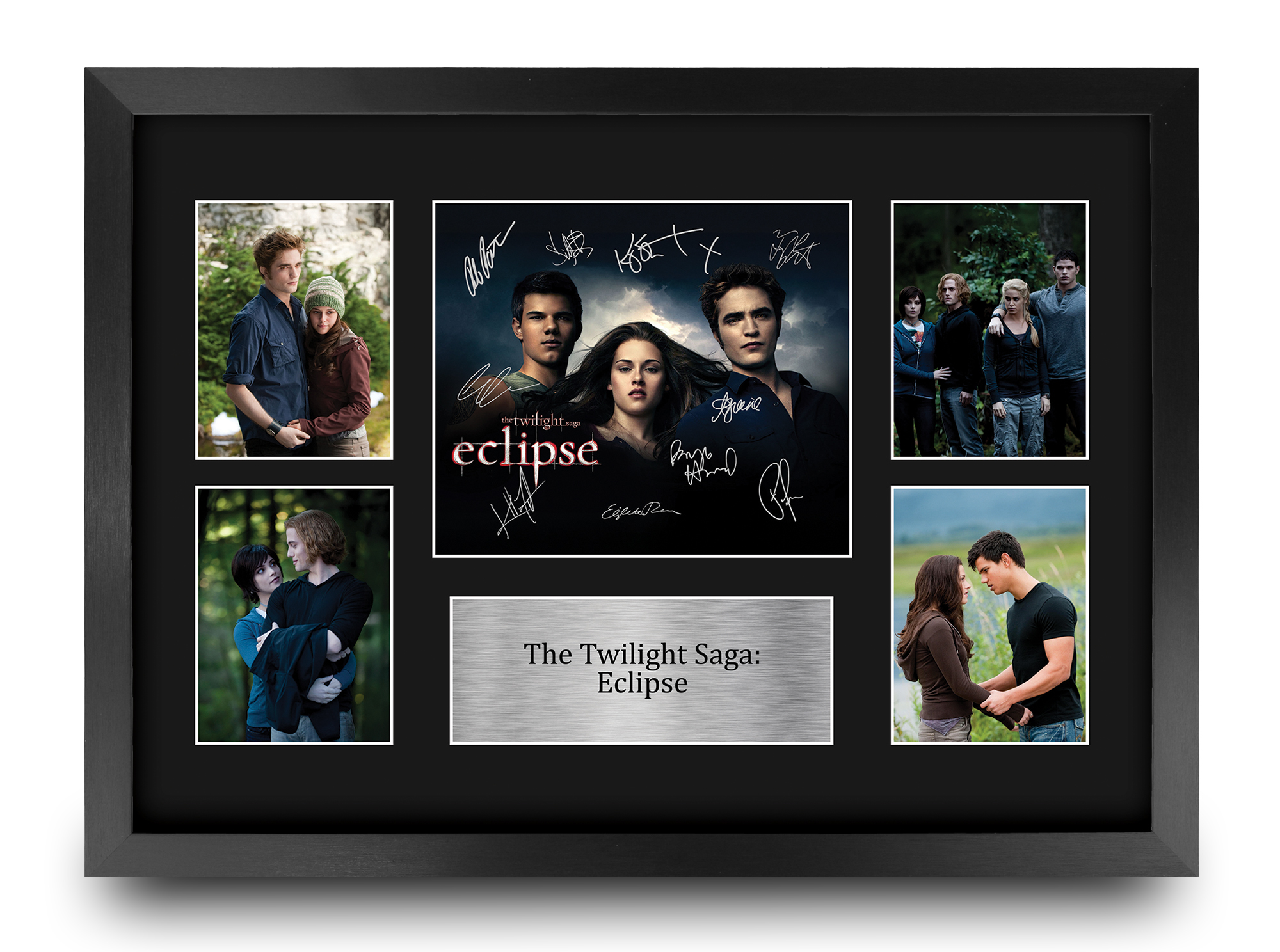 Twilight Ideal Gift Printed Framed Autograph Picture to Movie Memorabilia Fans - Imagen 65 de 85